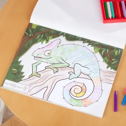 ABC 123 Dot-to-Dot Coloring Pad – Wild Animals><noscript><img width=