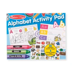 Alphabet Activity Sticker Pad>Melissa & Doug Hot