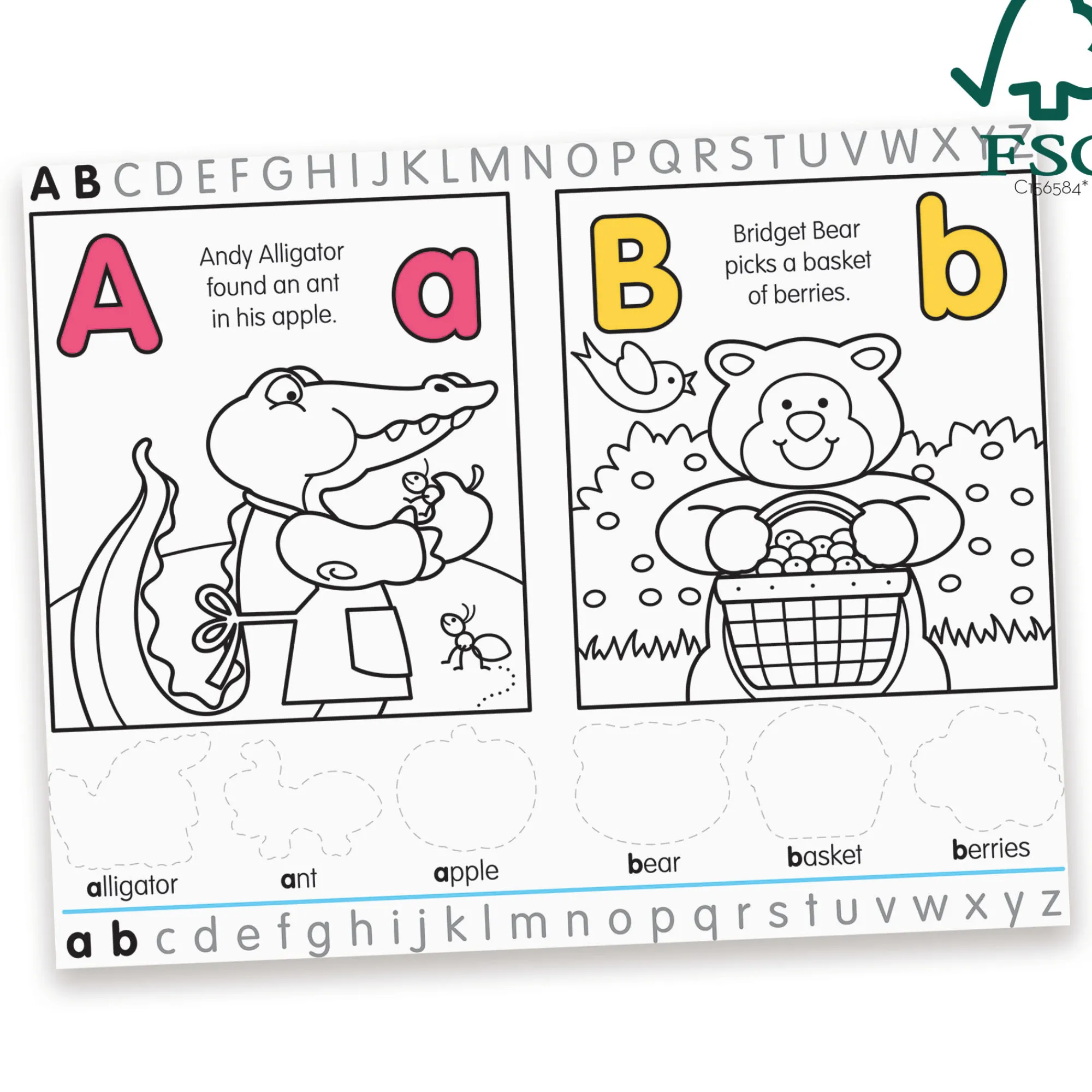 Alphabet Activity Sticker Pad>Melissa & Doug Hot