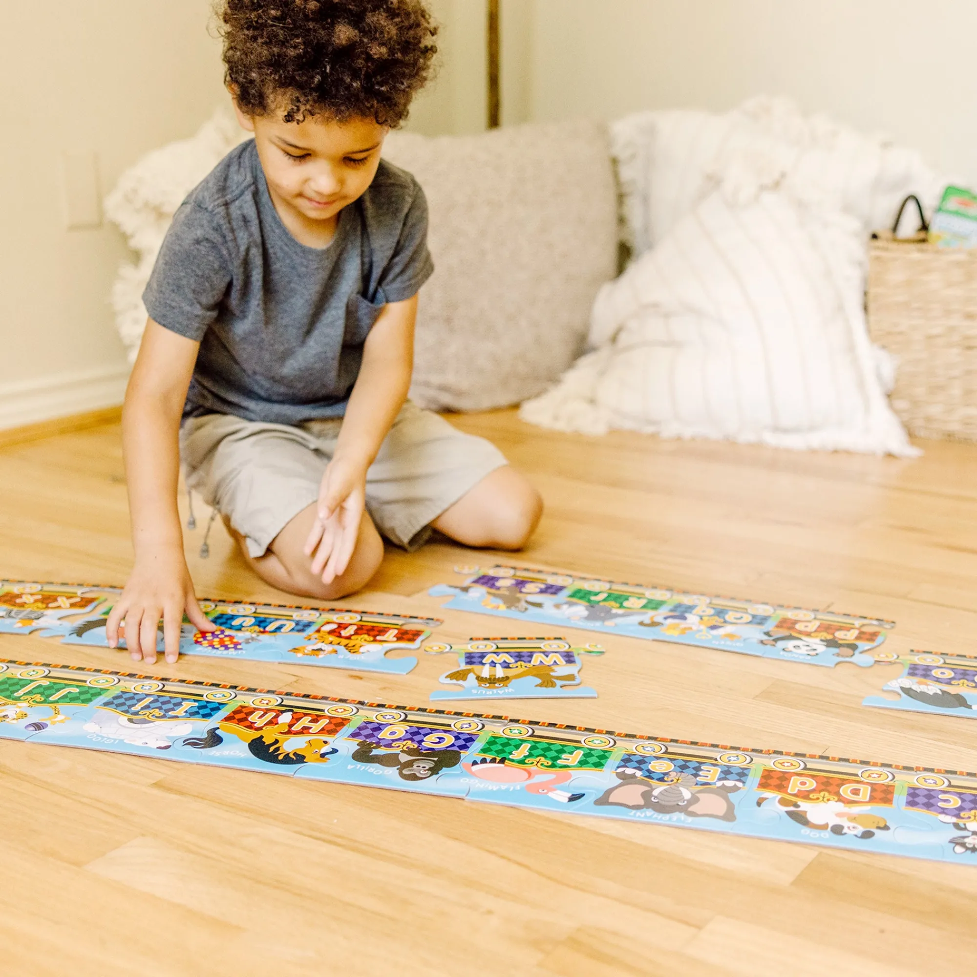 Alphabet Express Floor Puzzle - 27 Pieces>Melissa & Doug Hot