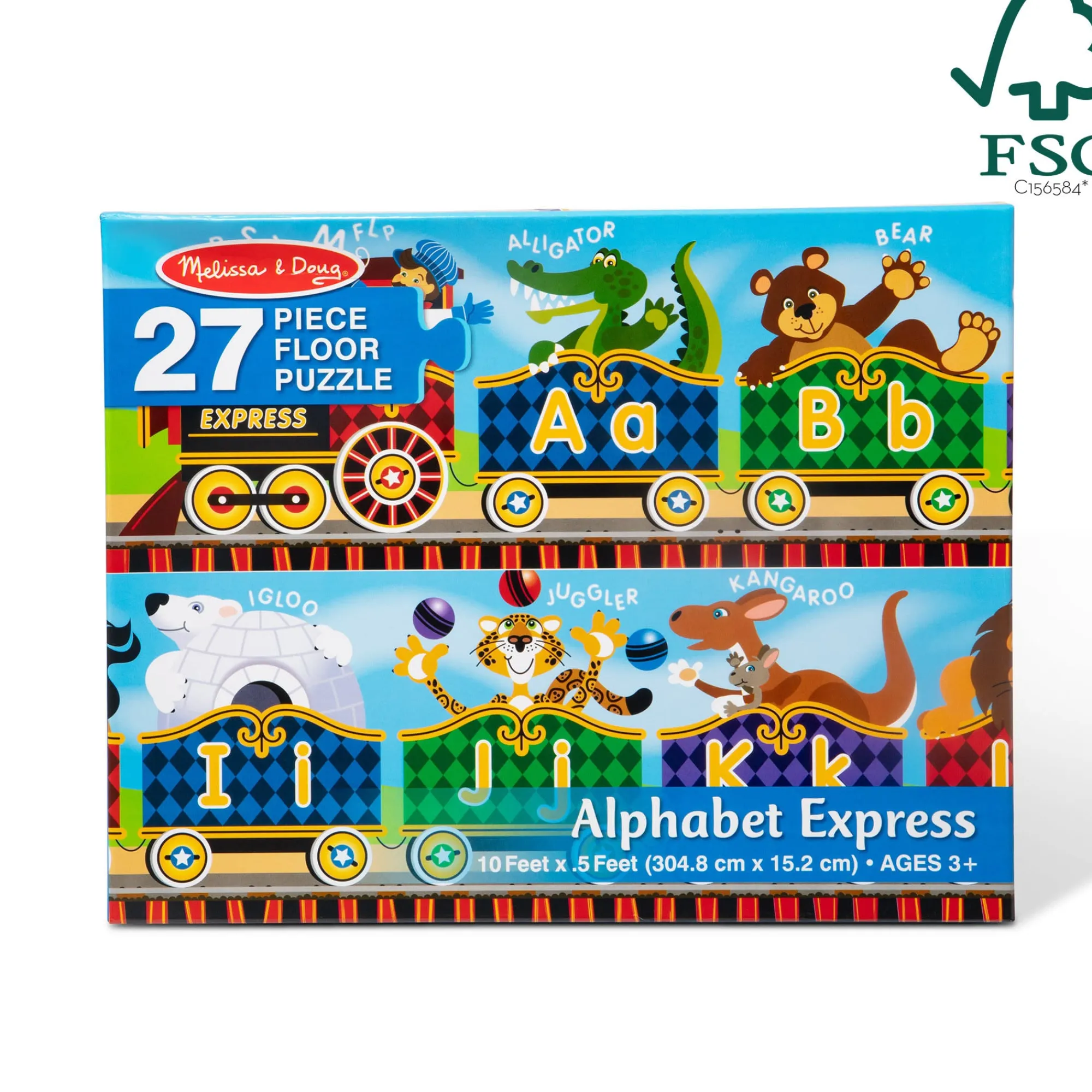 Alphabet Express Floor Puzzle - 27 Pieces>Melissa & Doug Hot