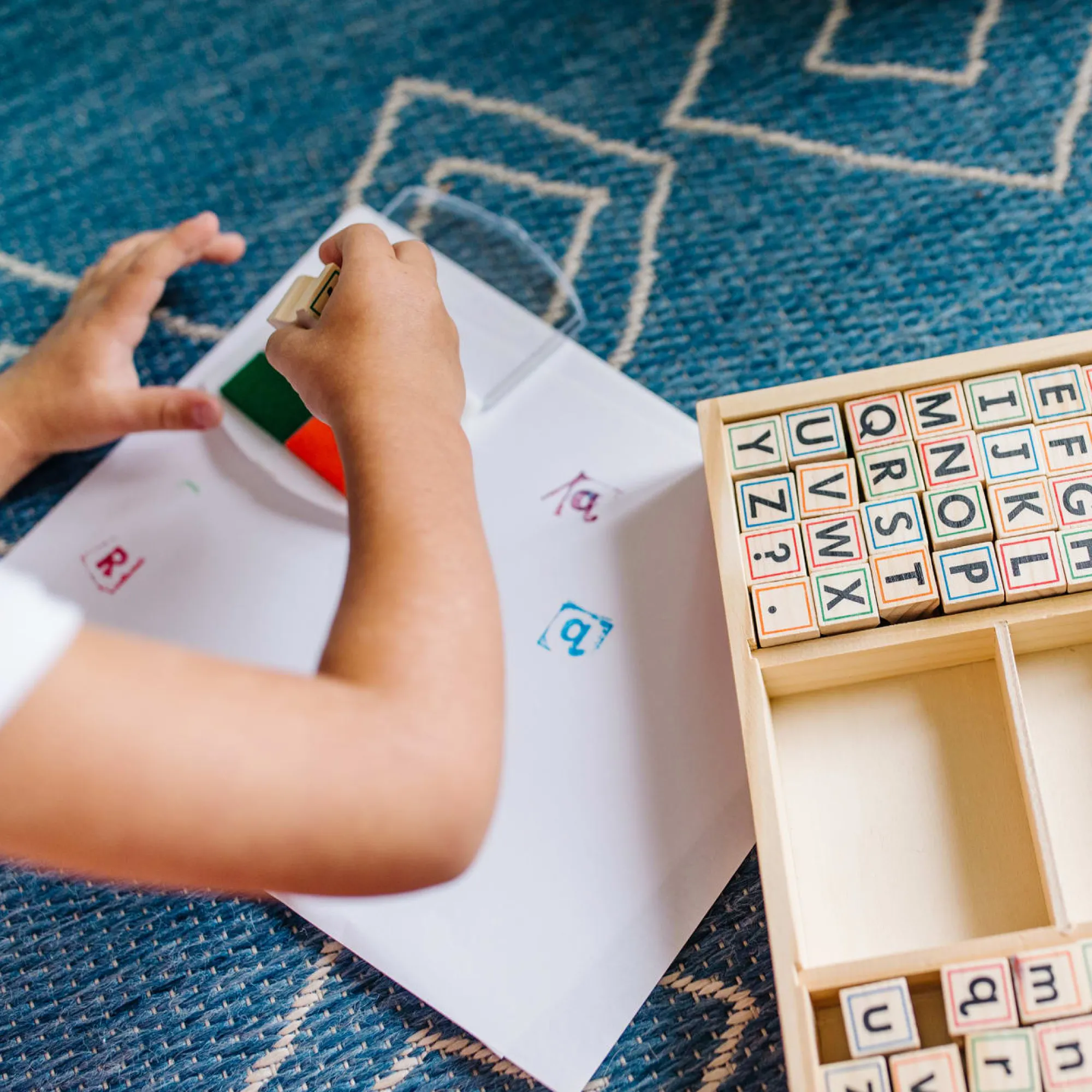Alphabet Stamp Set>Melissa & Doug