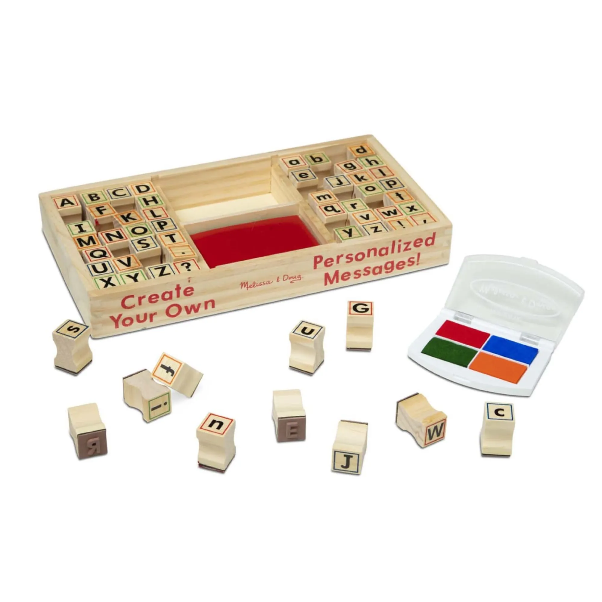 Alphabet Stamp Set>Melissa & Doug