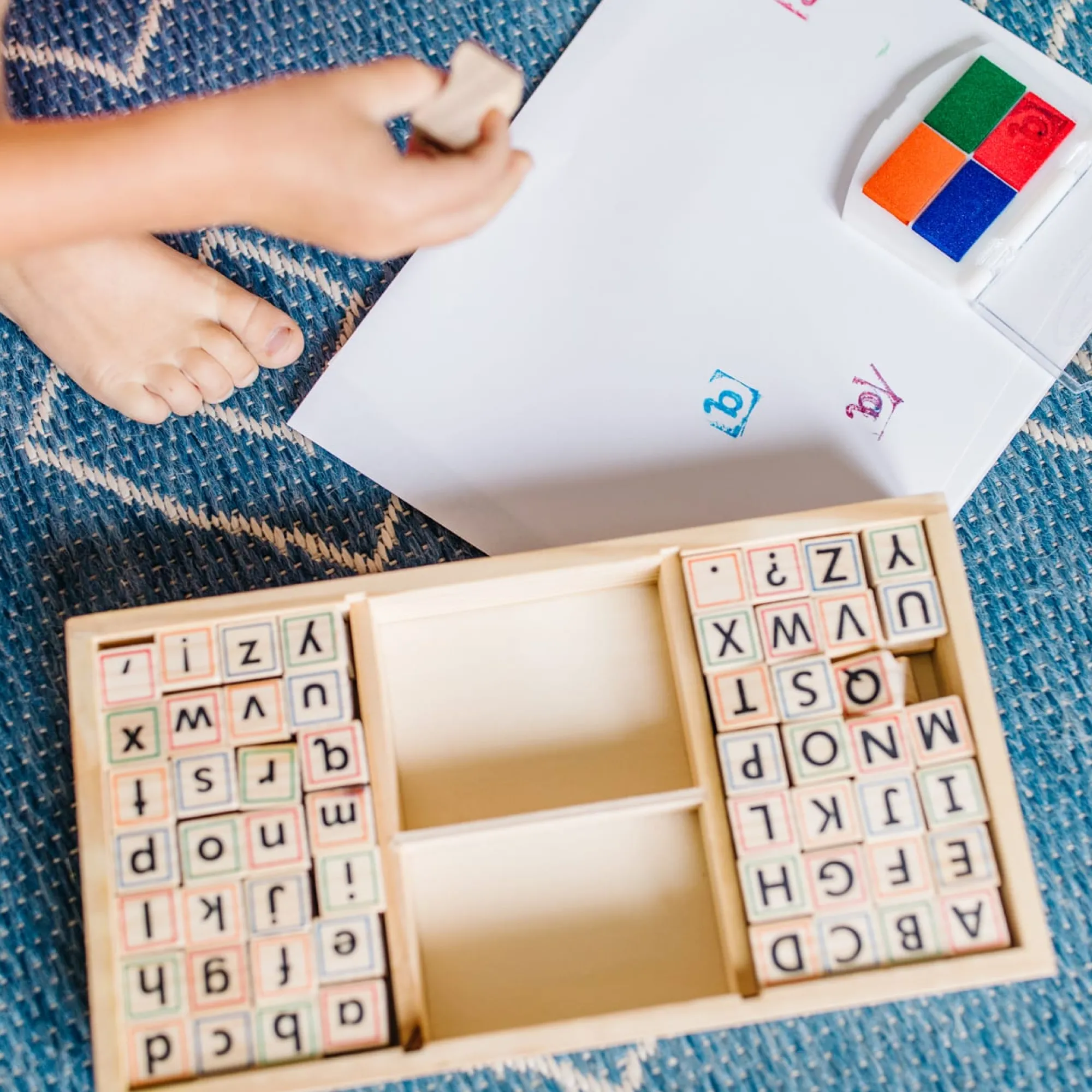 Alphabet Stamp Set>Melissa & Doug