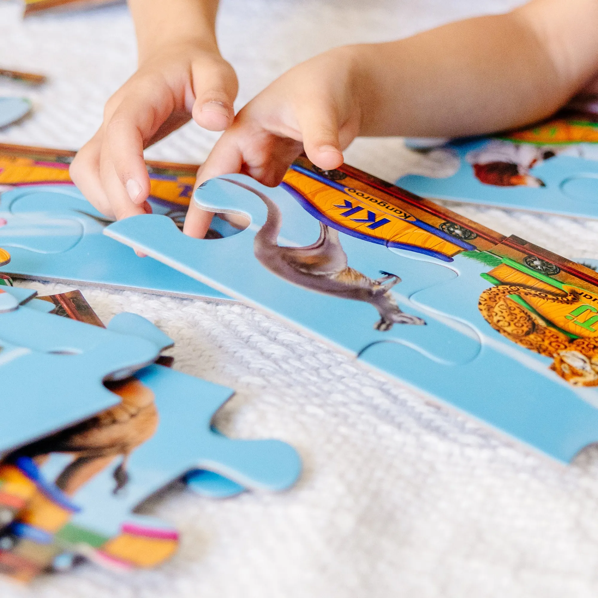 Alphabet Train Floor Puzzle - 28 Pieces>Melissa & Doug New