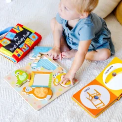 Baby Gift Set Collection: My First Activity Book, Poke-a-Dot First Words, Peek-a-Boo Touch & Feel Puzzle>Melissa & Doug Online