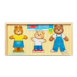 Bear Family Dress-Up Puzzle - 45 Pieces><noscript><img width=