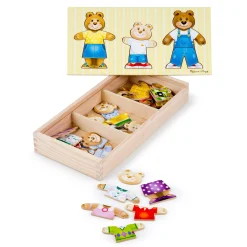 Bear Family Dress-Up Puzzle - 45 Pieces><noscript><img width=