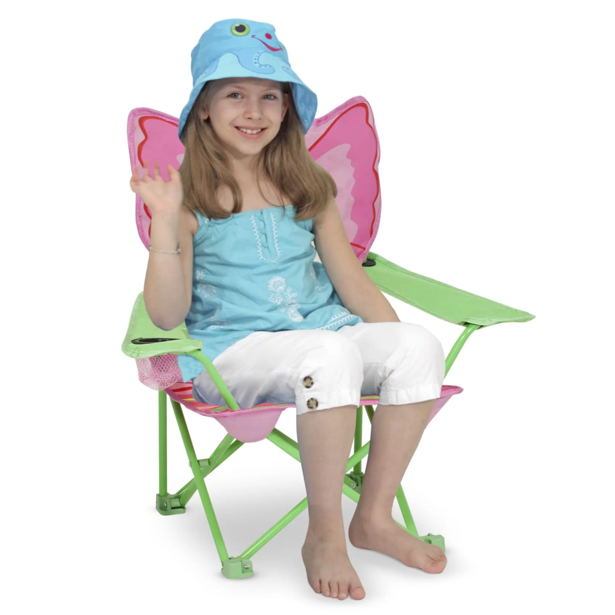 Bella Butterfly Child's Outdoor Chair>Melissa & Doug Online