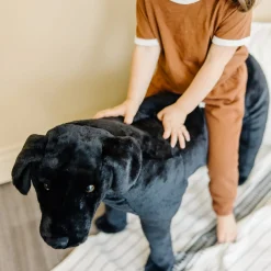 Black Lab Giant Stuffed Animal><noscript><img width=
