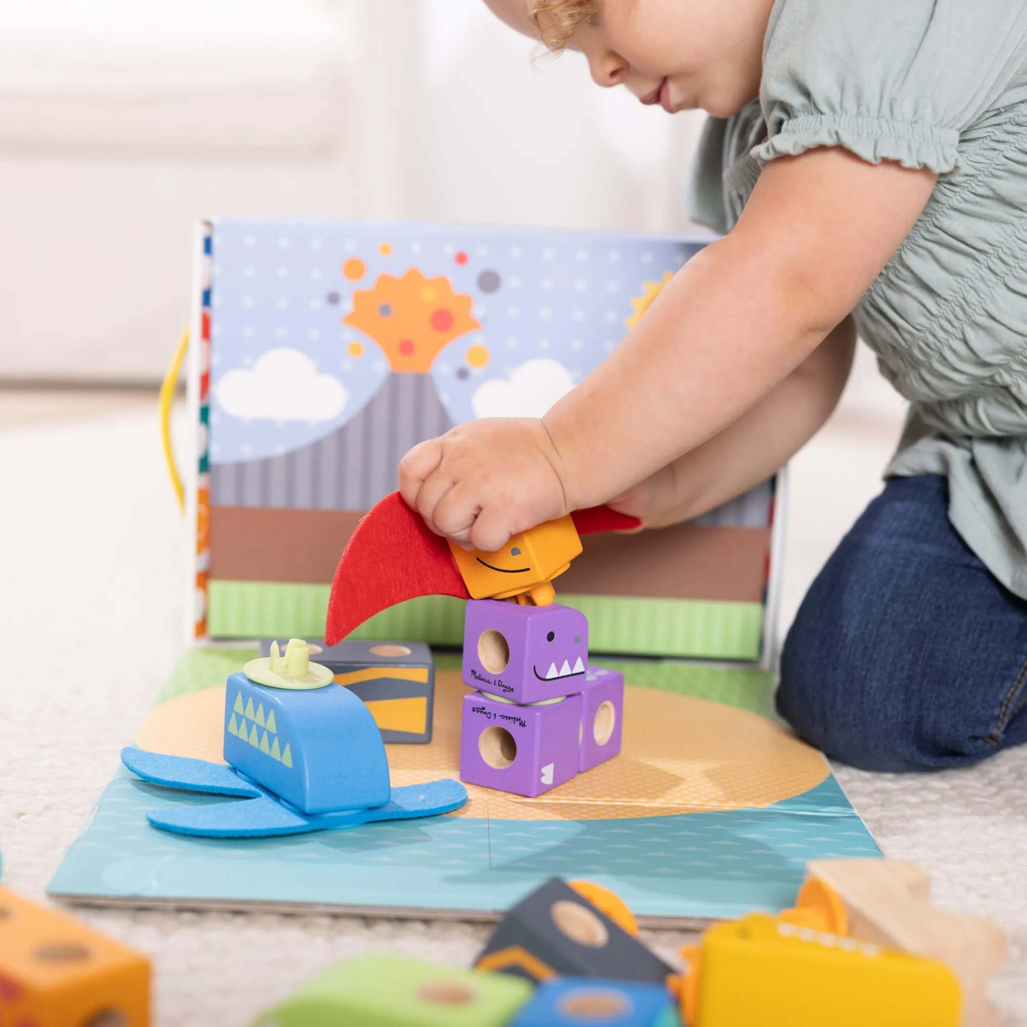 Blockables™ Dinosaur Play Set>Melissa & Doug Outlet
