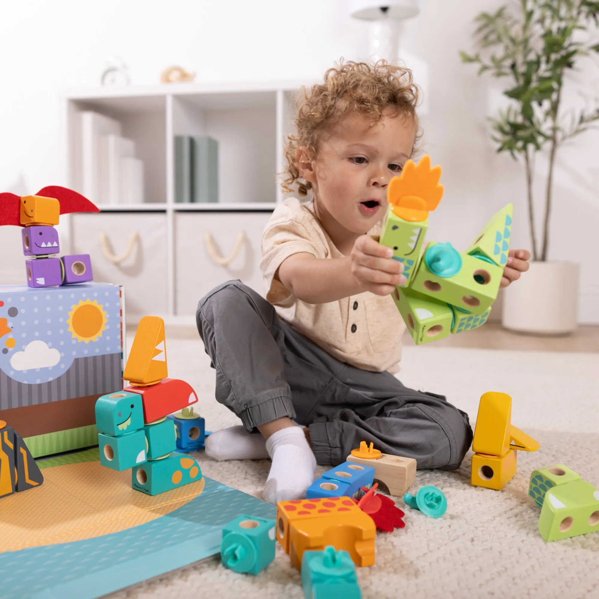 Blockables™ Dinosaur Play Set>Melissa & Doug Outlet