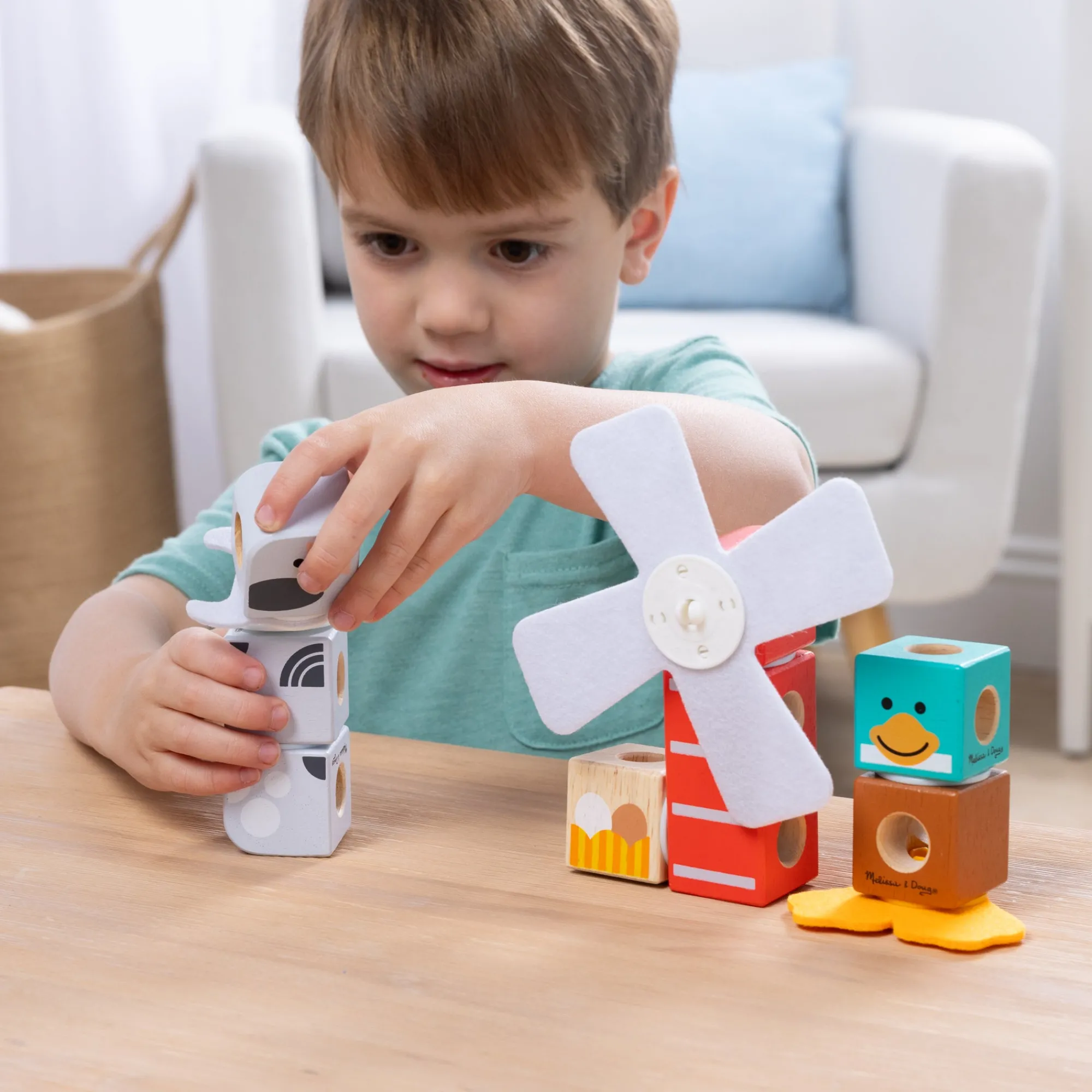 Blockables™ Farm Friends Play Set>Melissa & Doug Clearance