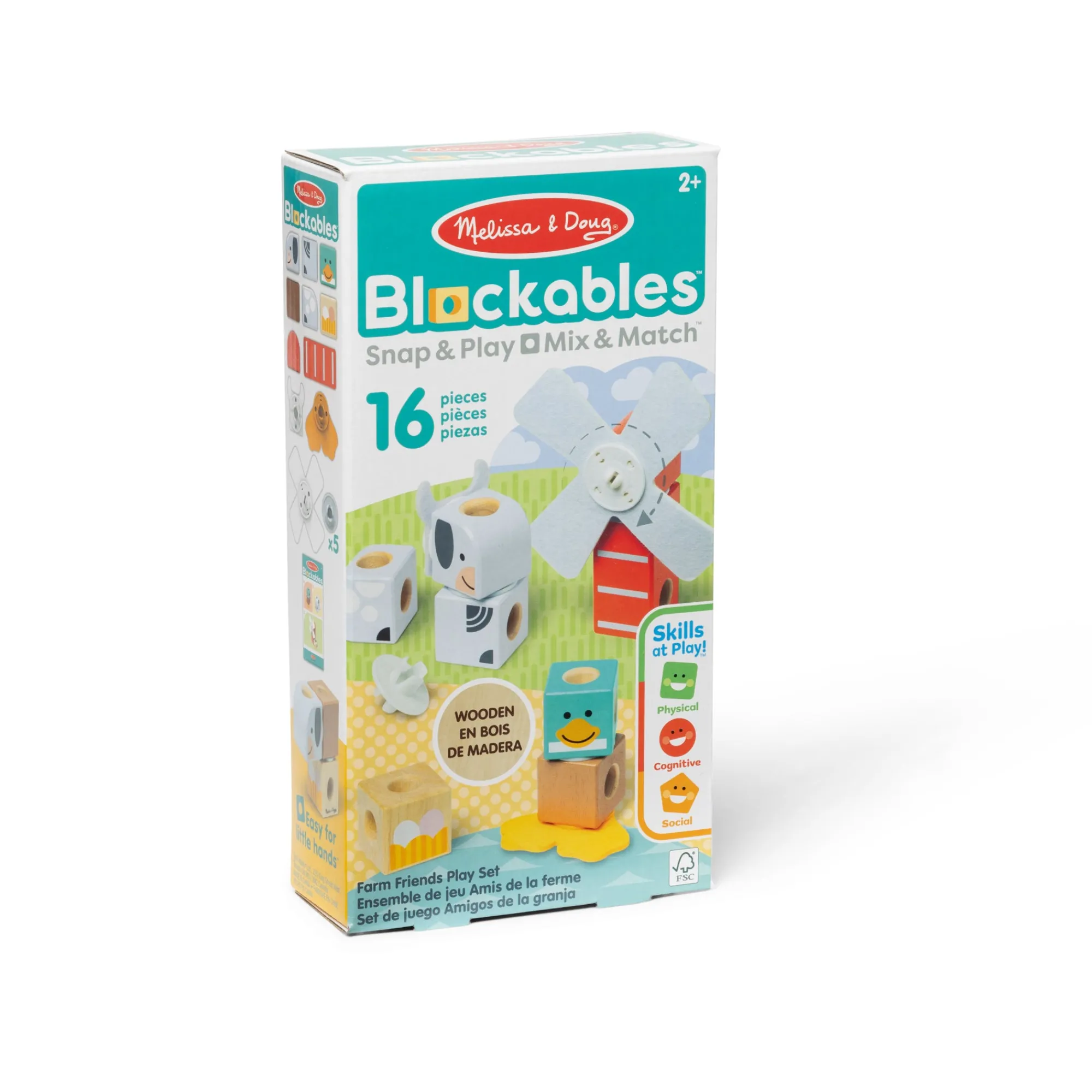Blockables™ Farm Friends Play Set>Melissa & Doug Clearance