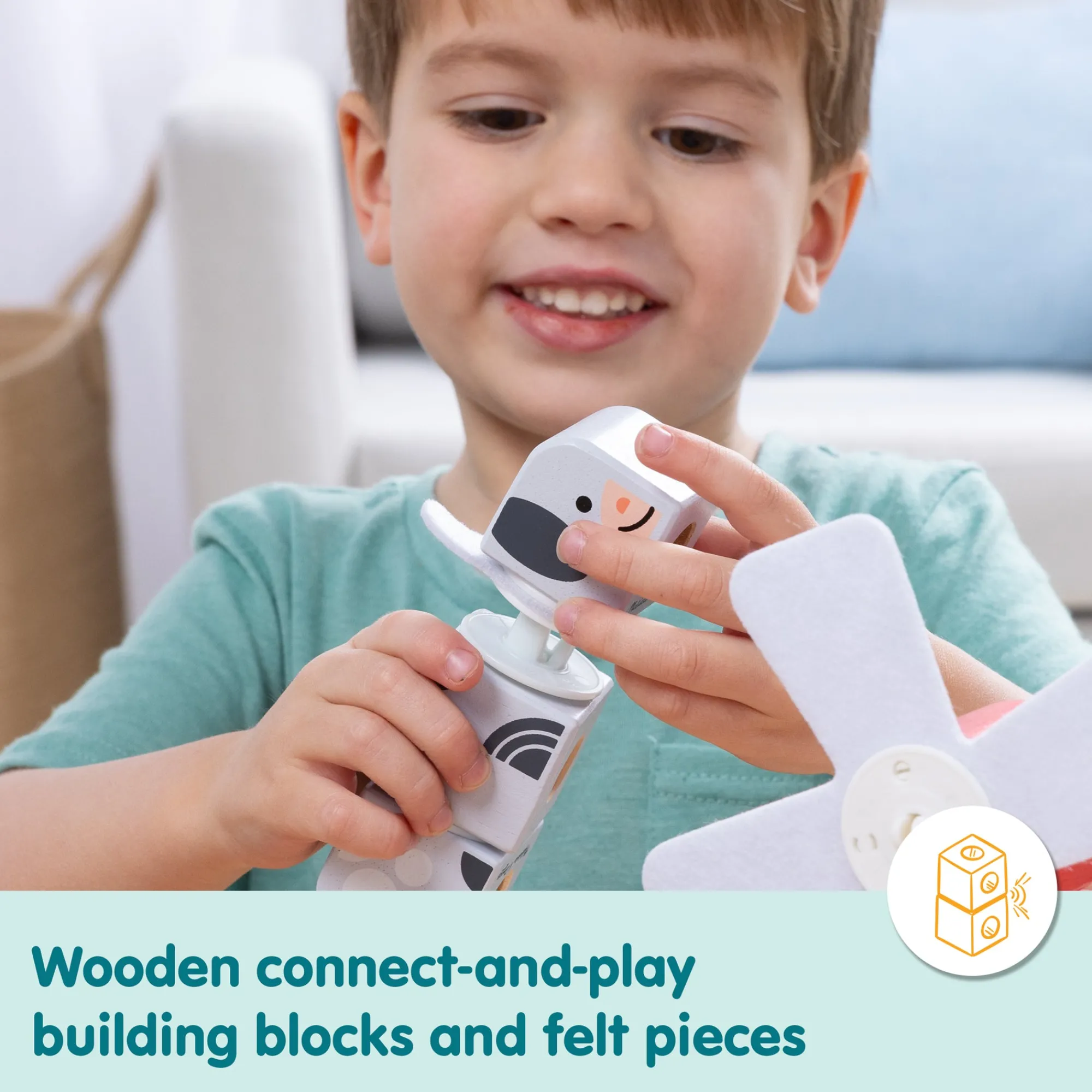 Blockables™ Farm Friends Play Set>Melissa & Doug Clearance