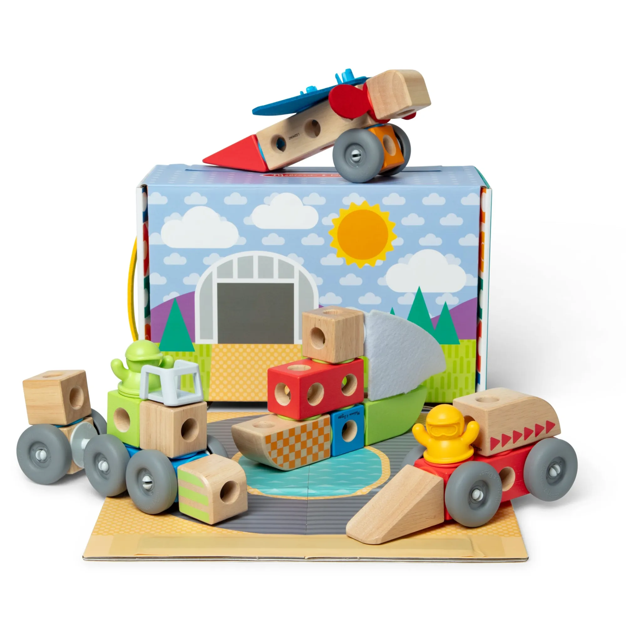 Blockables™ Vehicles Play Set>Melissa & Doug Discount