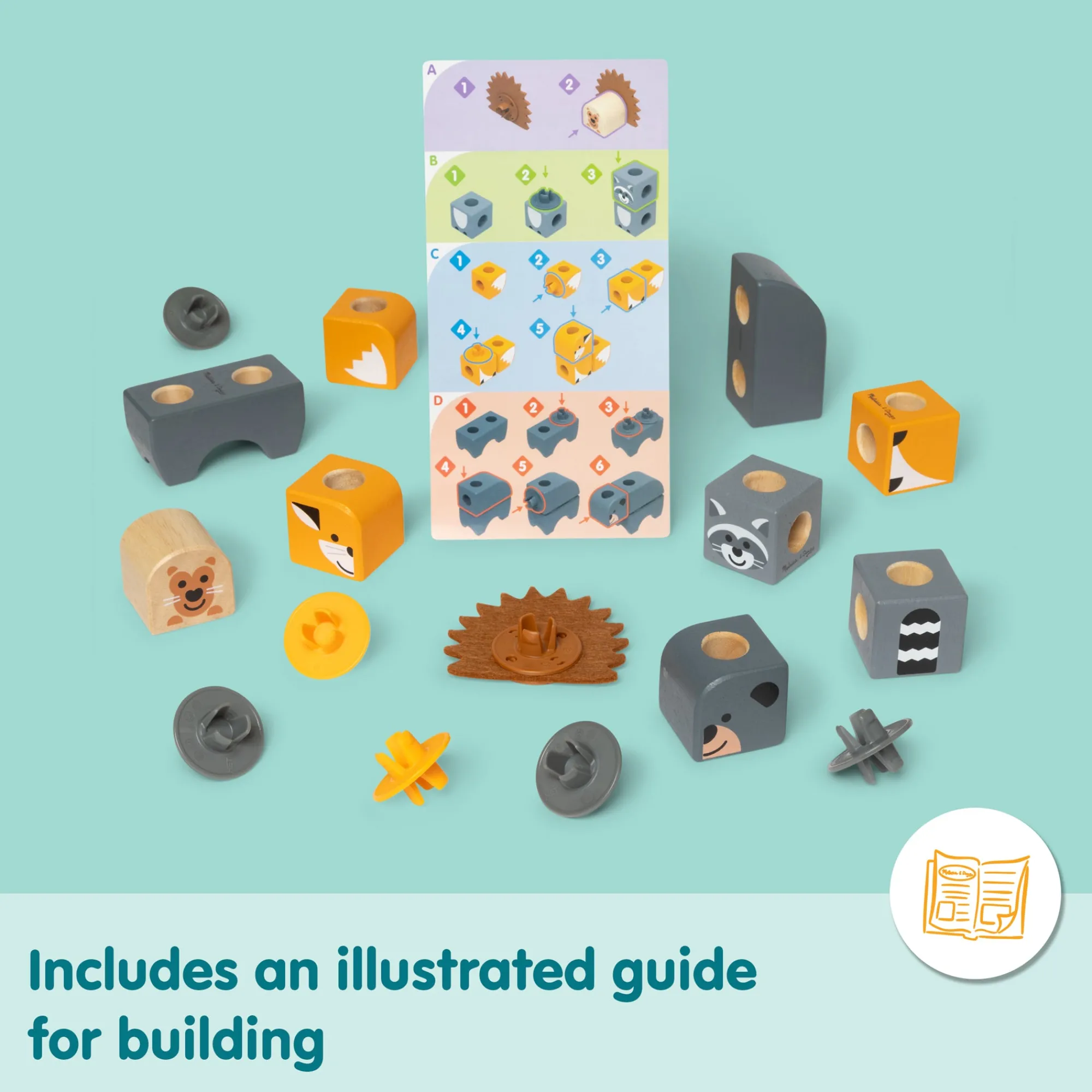 Blockables™ Woodland Friends Play Set>Melissa & Doug Discount