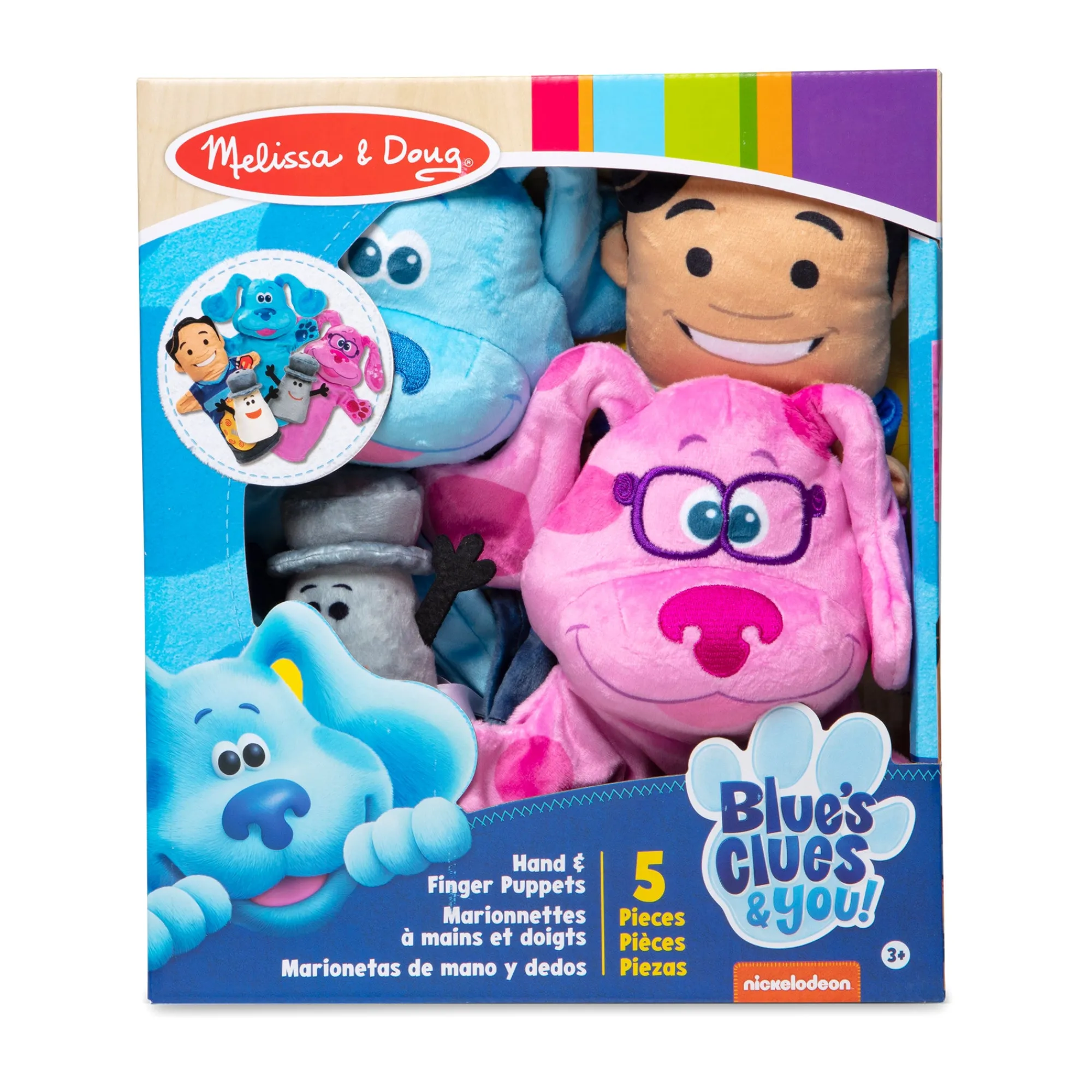 Blue's Clues & You! Hand & Finger Puppets>Melissa & Doug New