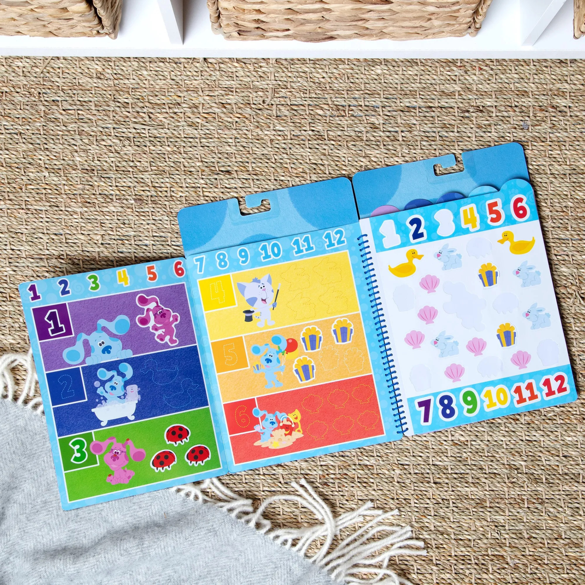 Blue's Clues & You! Restickable Stickers - Numbers & Letters>Melissa & Doug Outlet