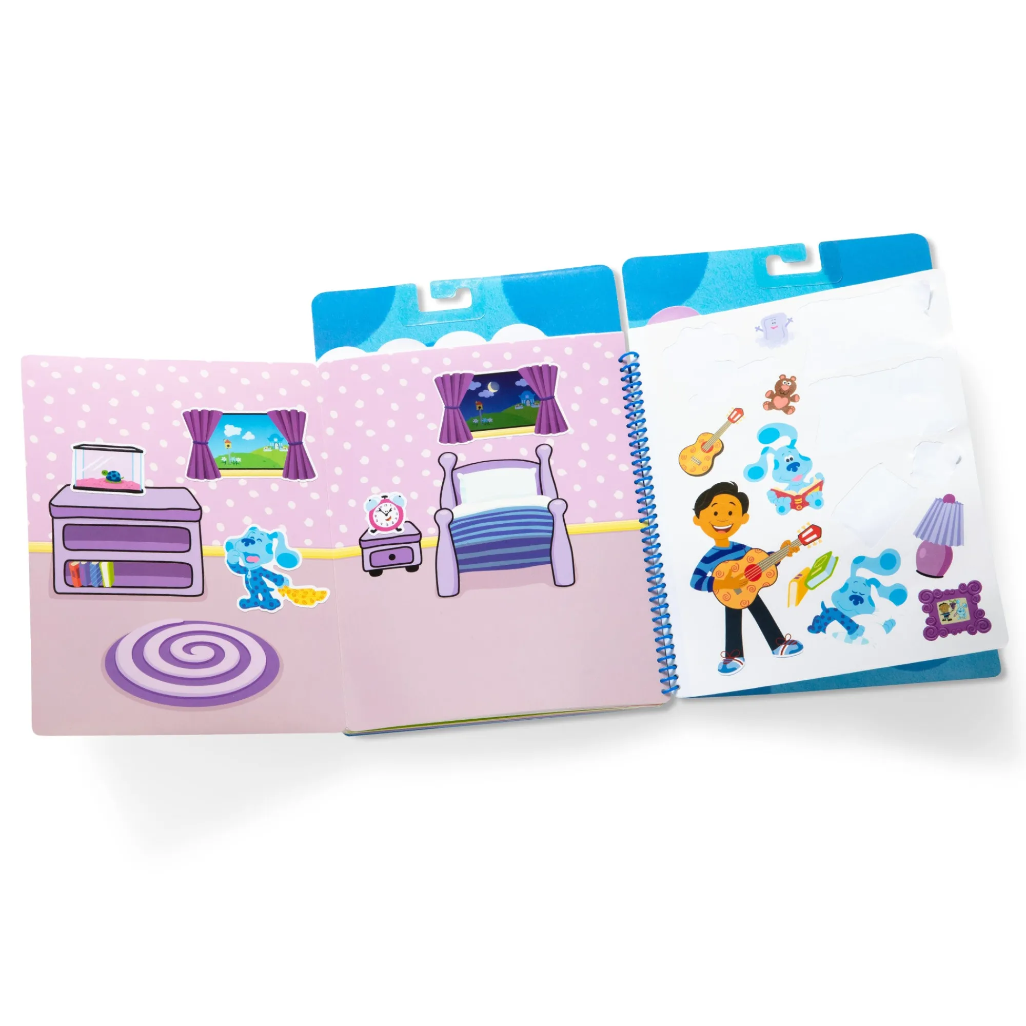 Blue's Clues & You! Restickable Stickers Pad - Places Blue Loves>Melissa & Doug Clearance