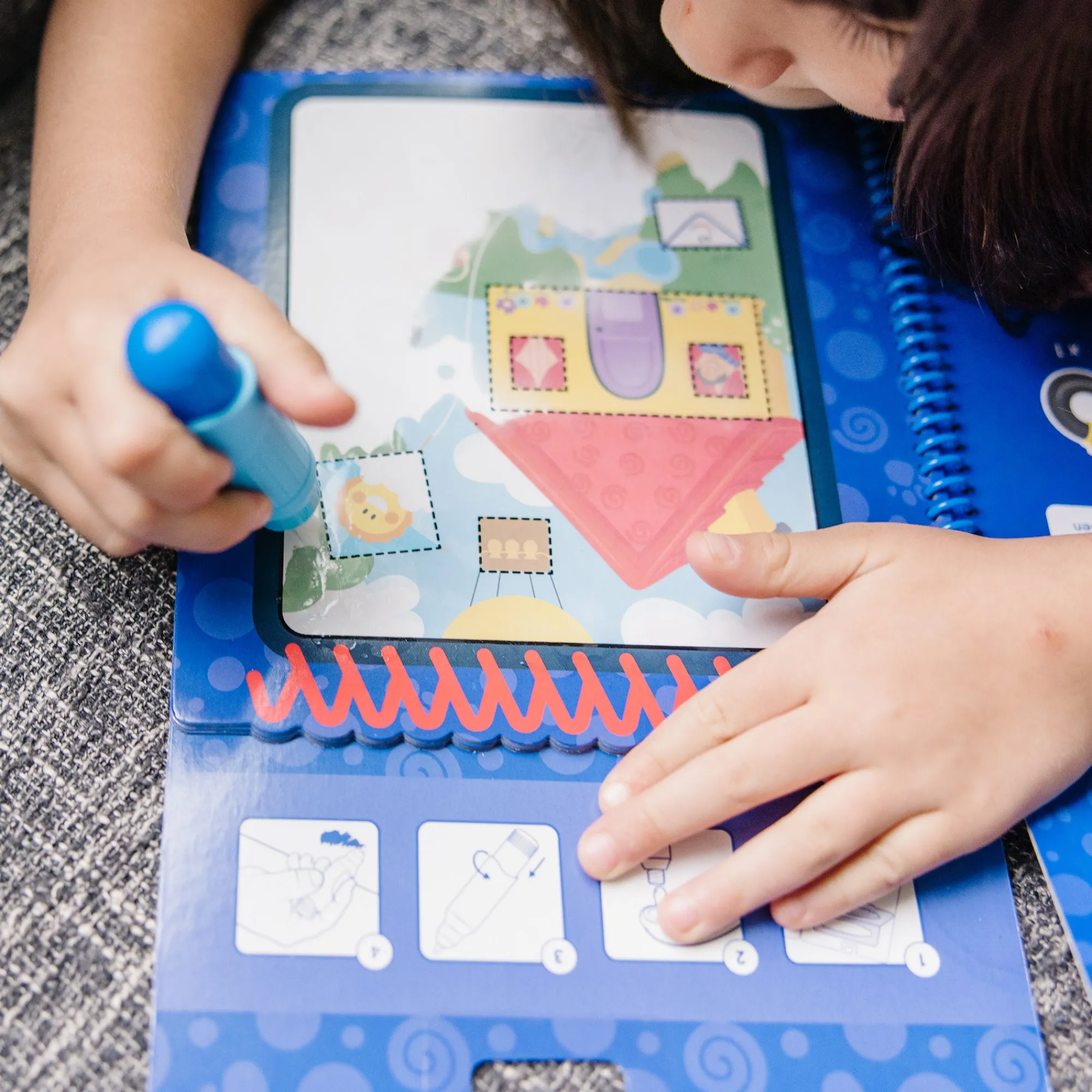 Blues Clues & You!™ Water WOW!® Water Reveal Activity Pad - Shapes>Melissa & Doug New