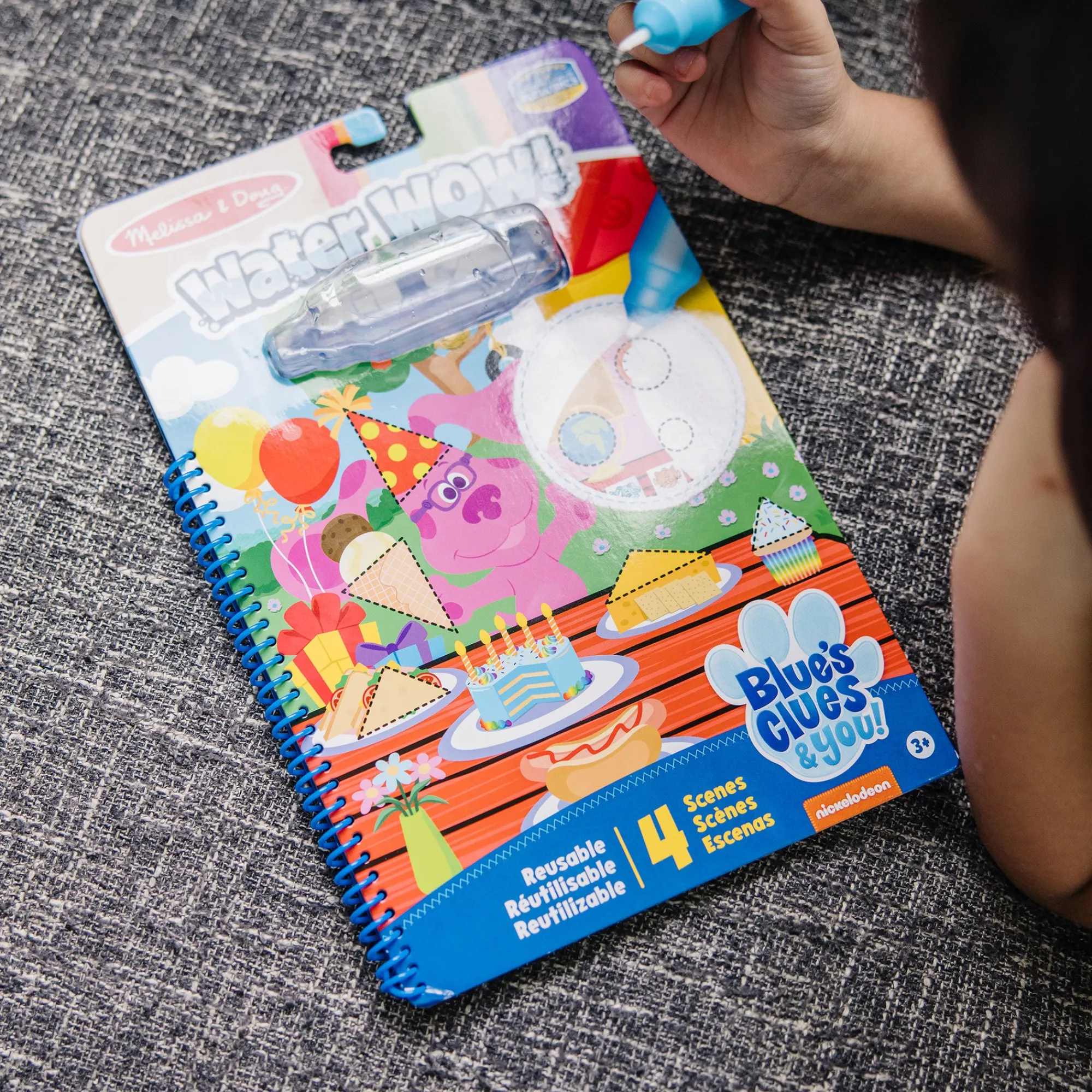 Blues Clues & You!™ Water WOW!® Water Reveal Activity Pad - Shapes>Melissa & Doug New