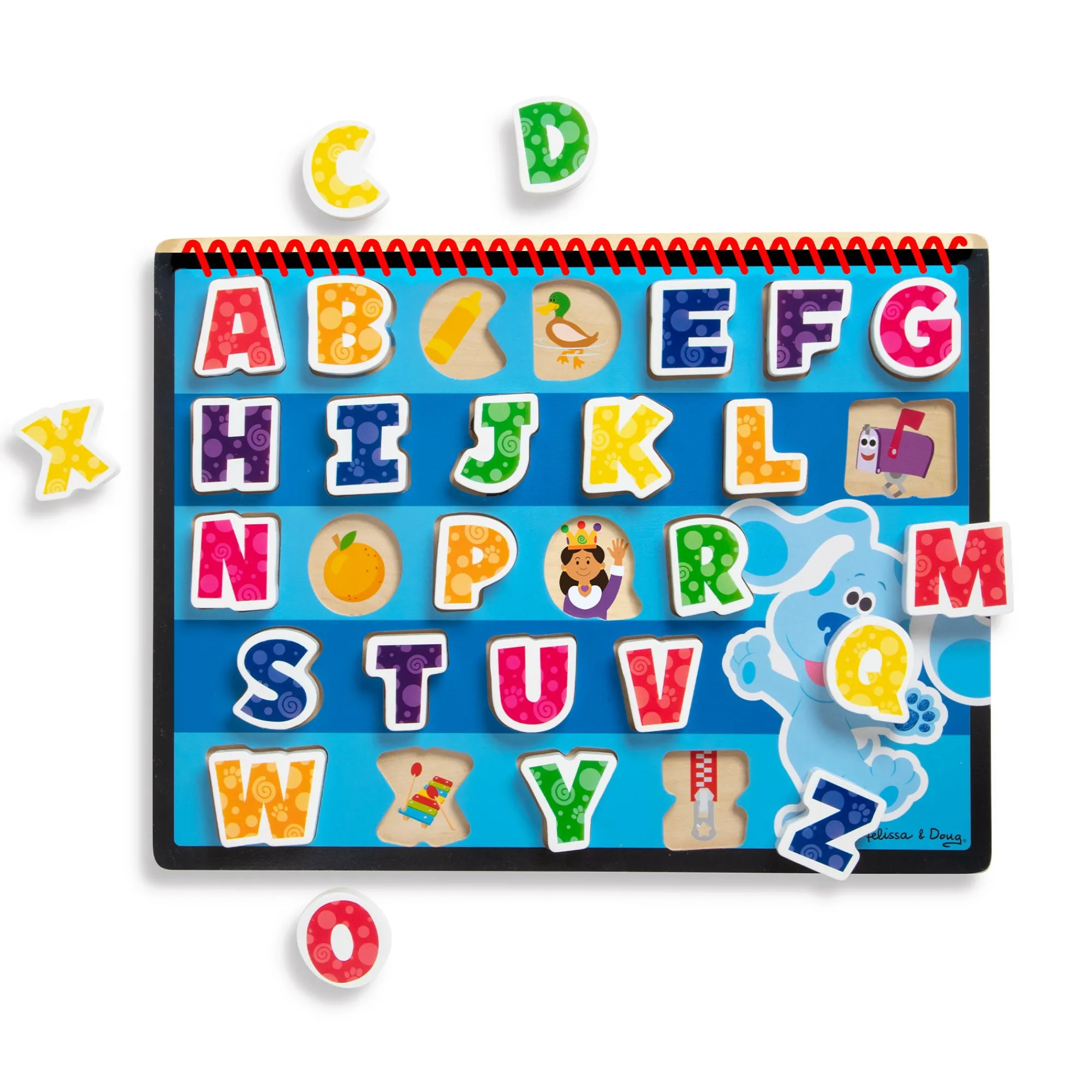 Blue's Clues & You! Wooden Chunky Puzzle - Alphabet>Melissa & Doug New