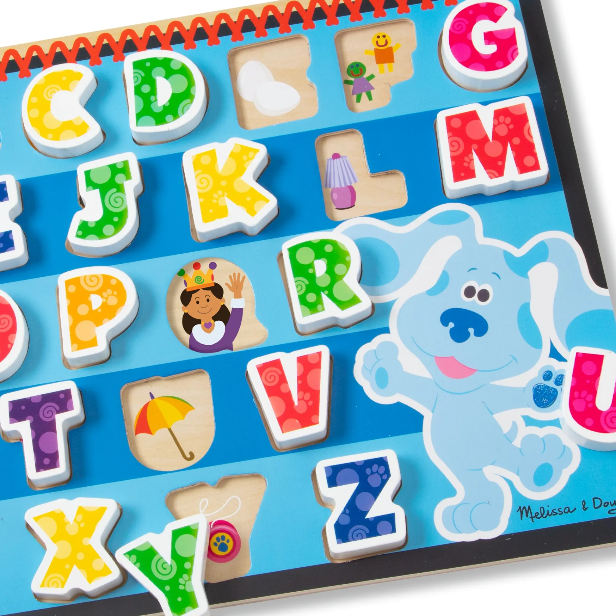 Blue's Clues & You! Wooden Chunky Puzzle - Alphabet>Melissa & Doug New