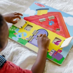 Blue's Clues & You! Wooden Lift-the-Flap Activity Board><noscript><img width=