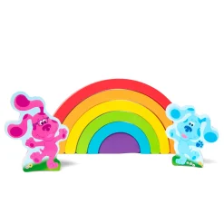 Blue's Clues & You! Wooden Rainbow Stacking Puzzle - 9 Pieces><noscript><img width=