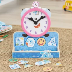 Blue's Clues & You! Wooden Tickety Tock Magnetic Clock><noscript><img width=