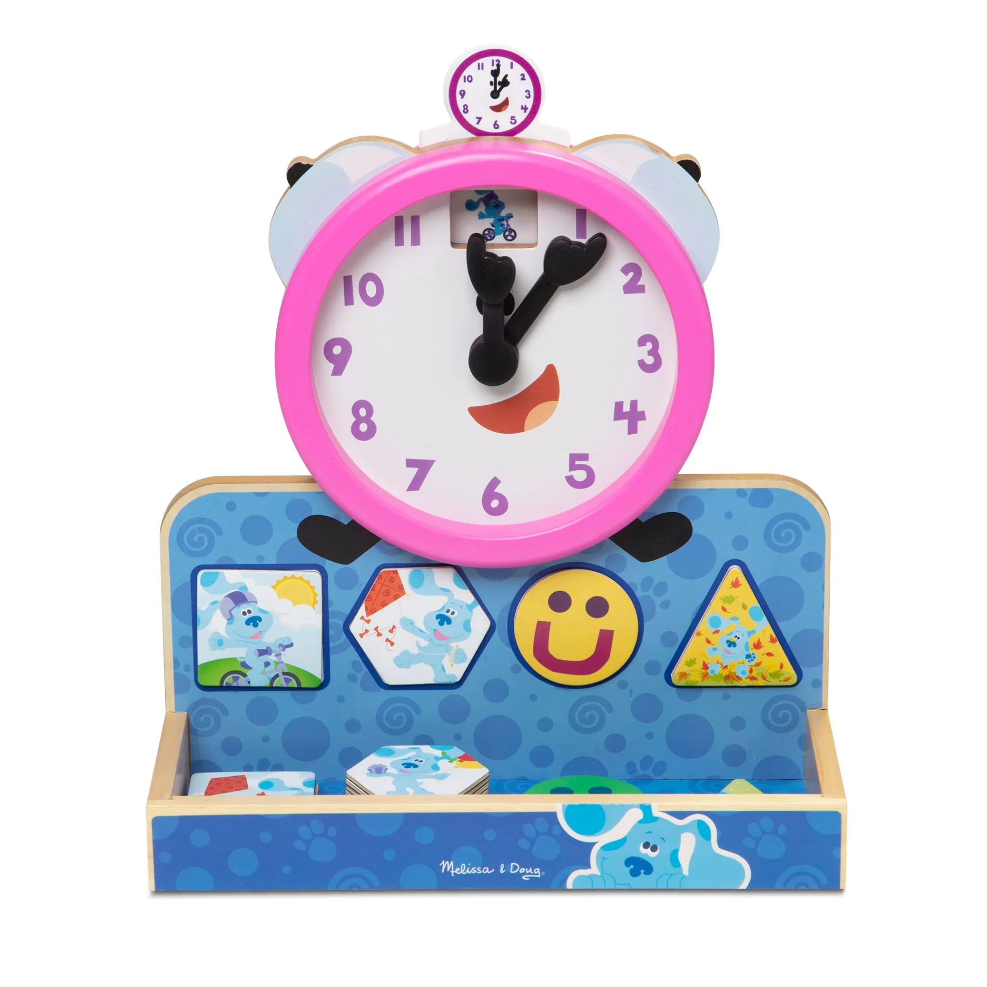 Blue's Clues & You! Wooden Tickety Tock Magnetic Clock>Melissa & Doug Online