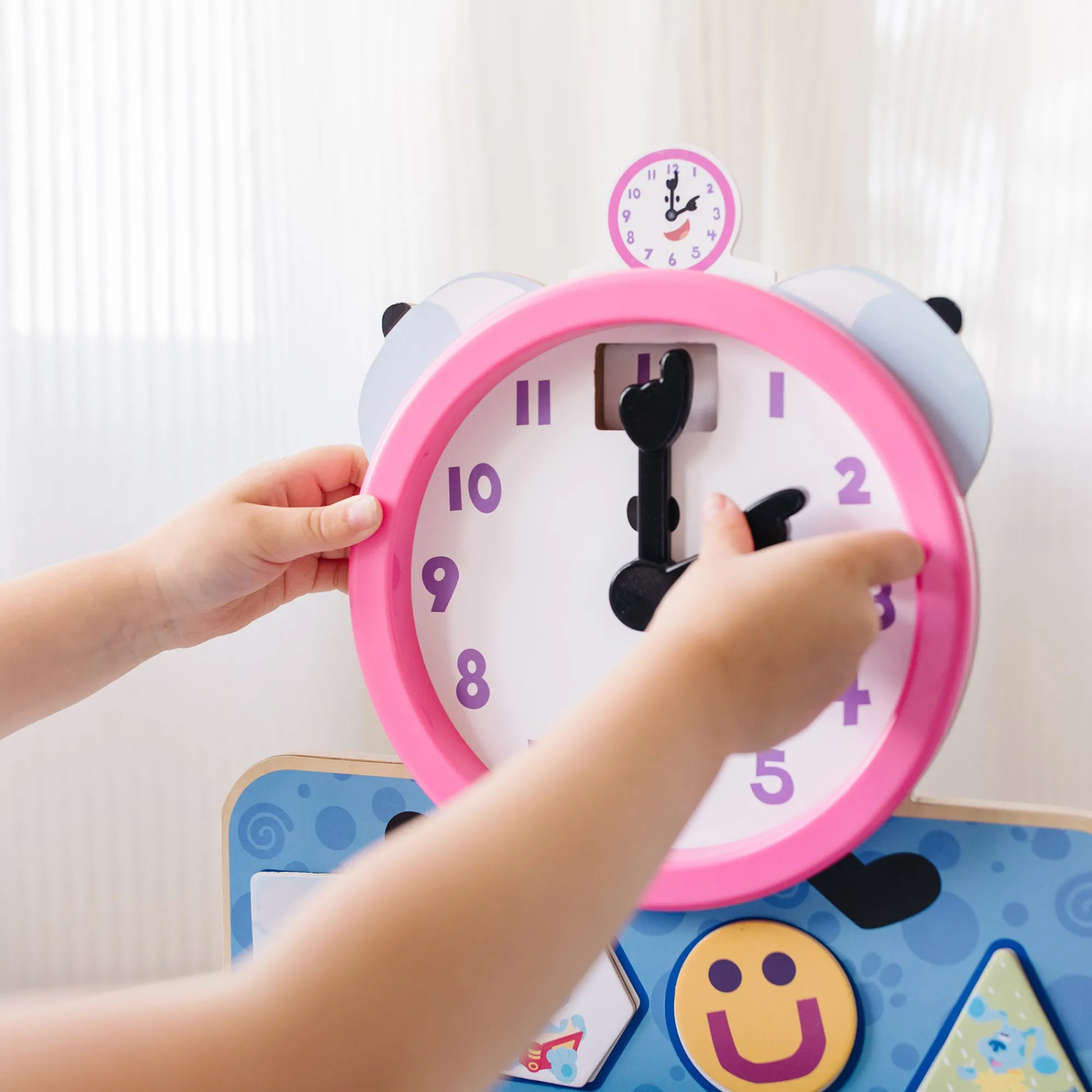 Blue's Clues & You! Wooden Tickety Tock Magnetic Clock>Melissa & Doug Online