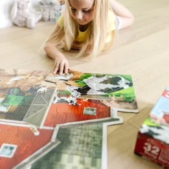 Busy Barn Shaped Floor Puzzle - 32 Pieces><noscript><img width=