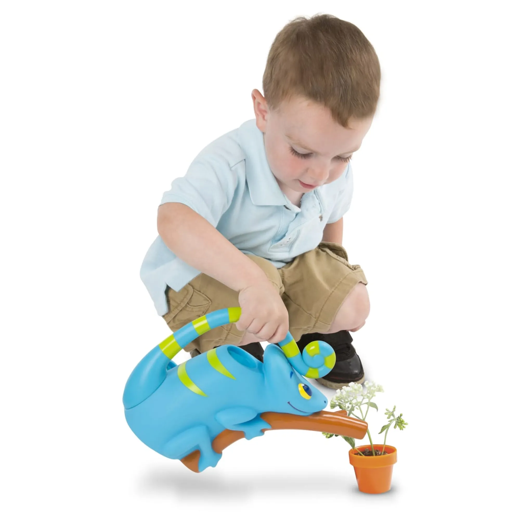 Camo Chameleon Watering Can>Melissa & Doug Best