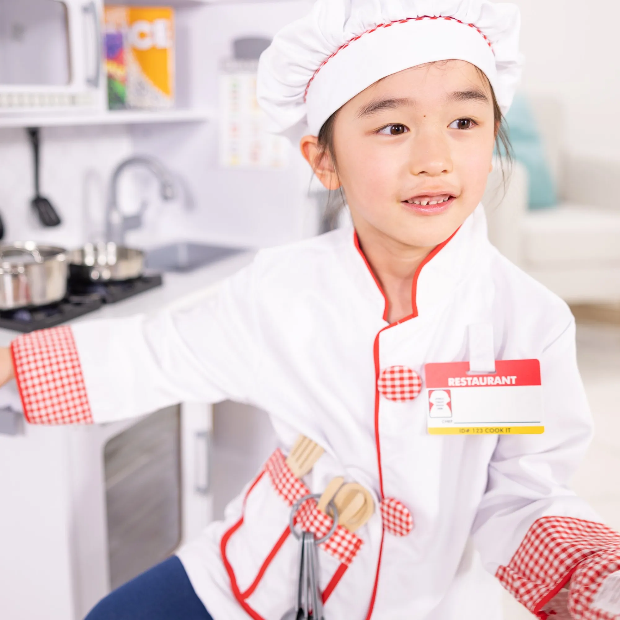 Chef Costume Role Play Set>Melissa & Doug New