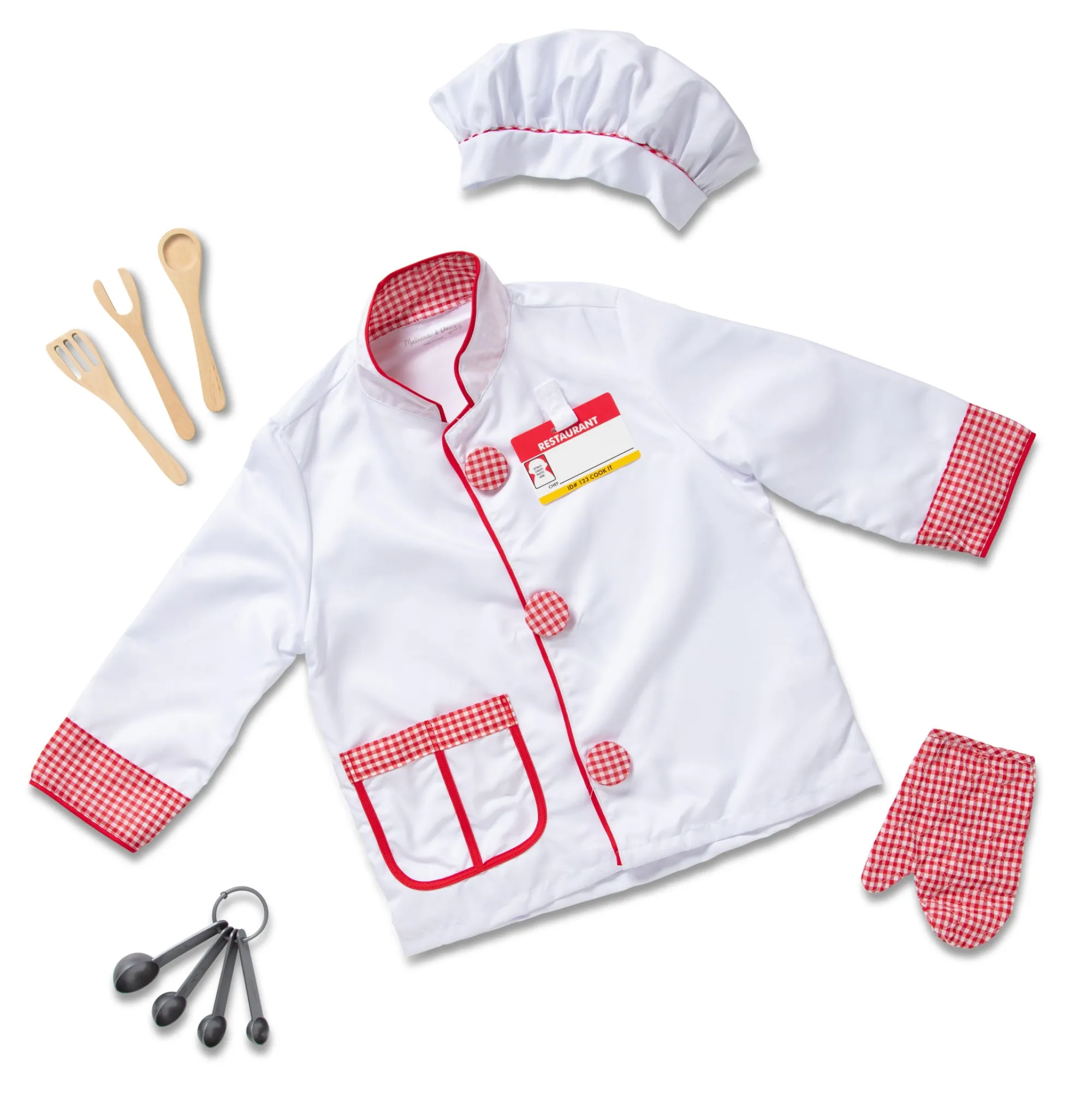 Chef Costume Role Play Set>Melissa & Doug New