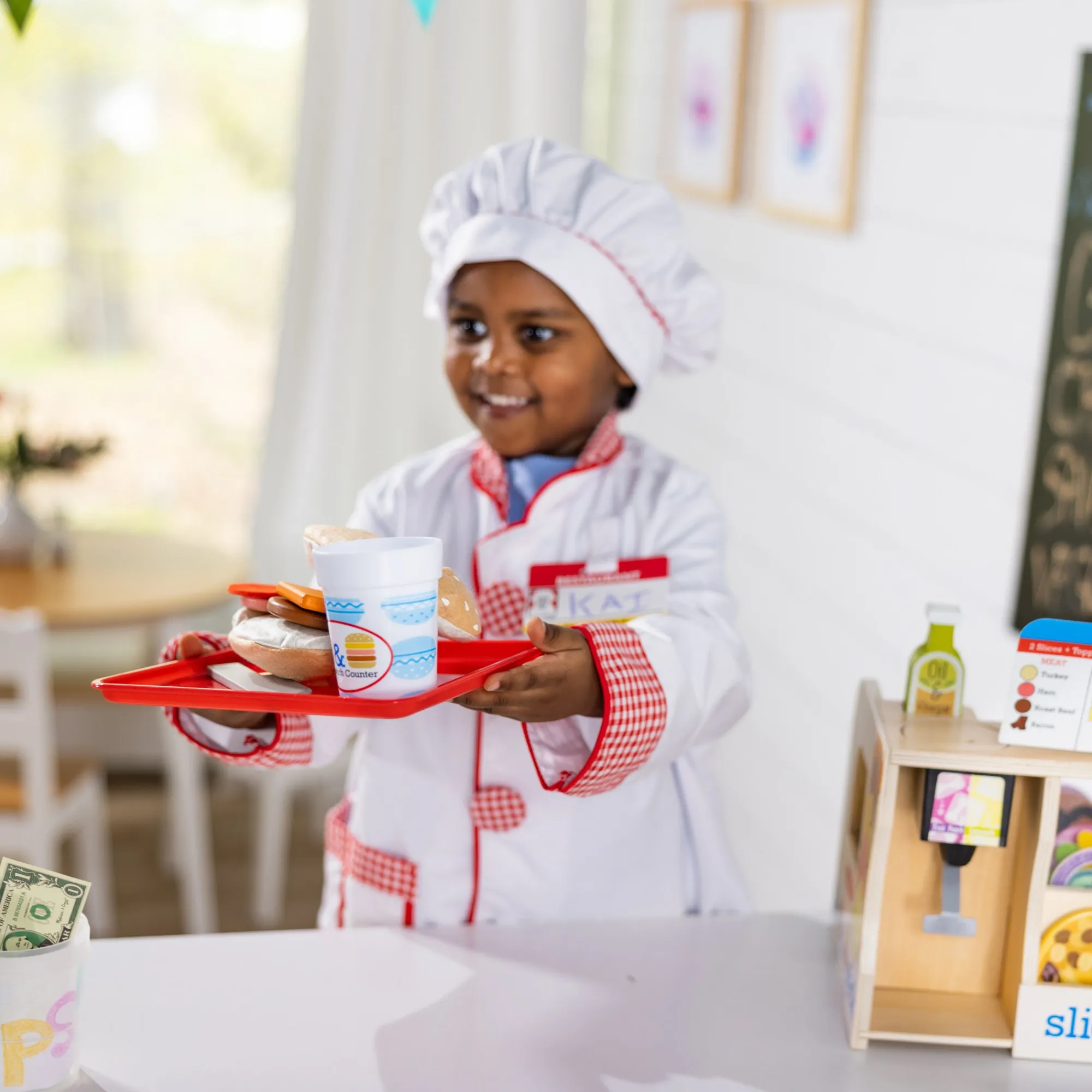 Chef Costume Role Play Set>Melissa & Doug New