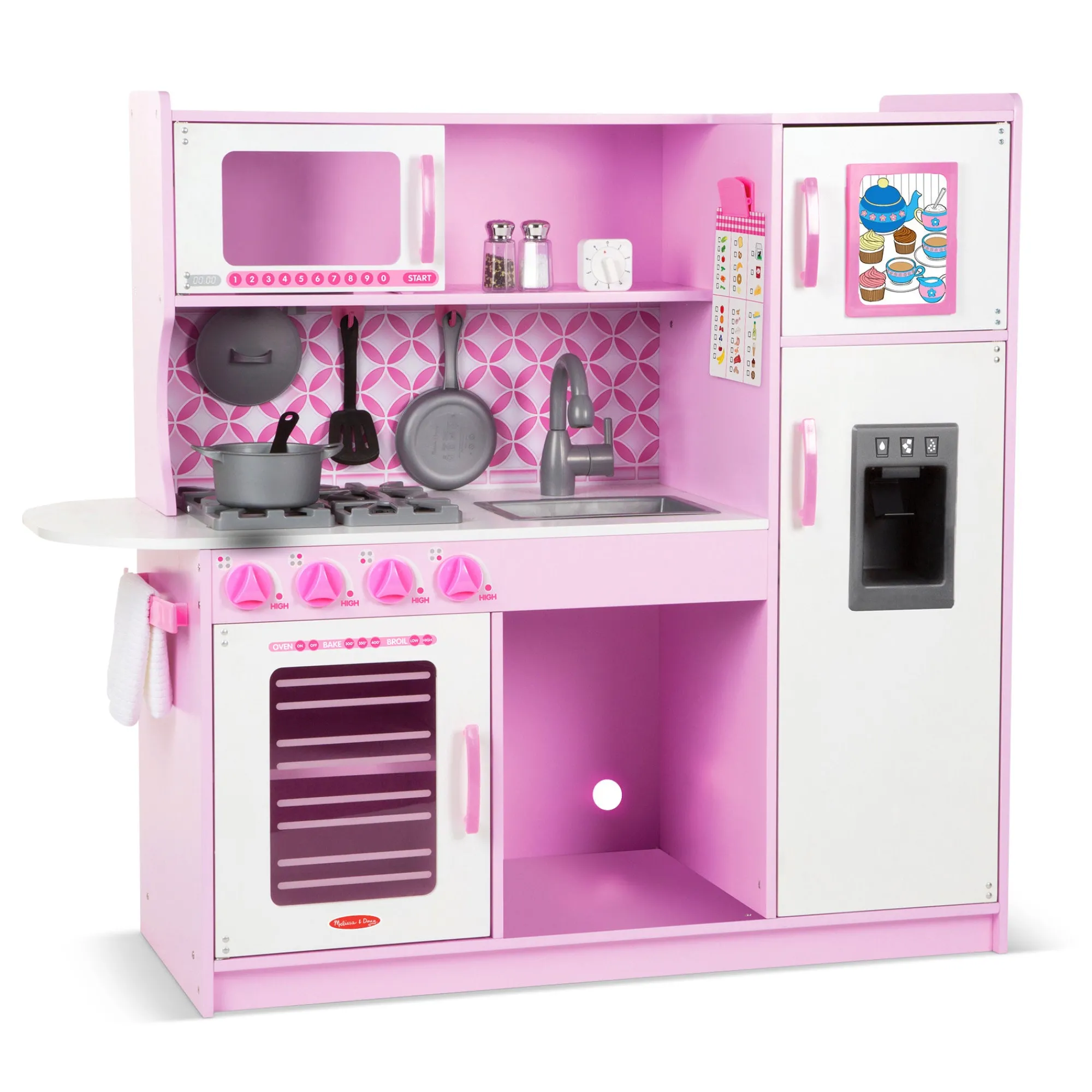 Chef's Kitchen Wooden Activity Center>Melissa & Doug New