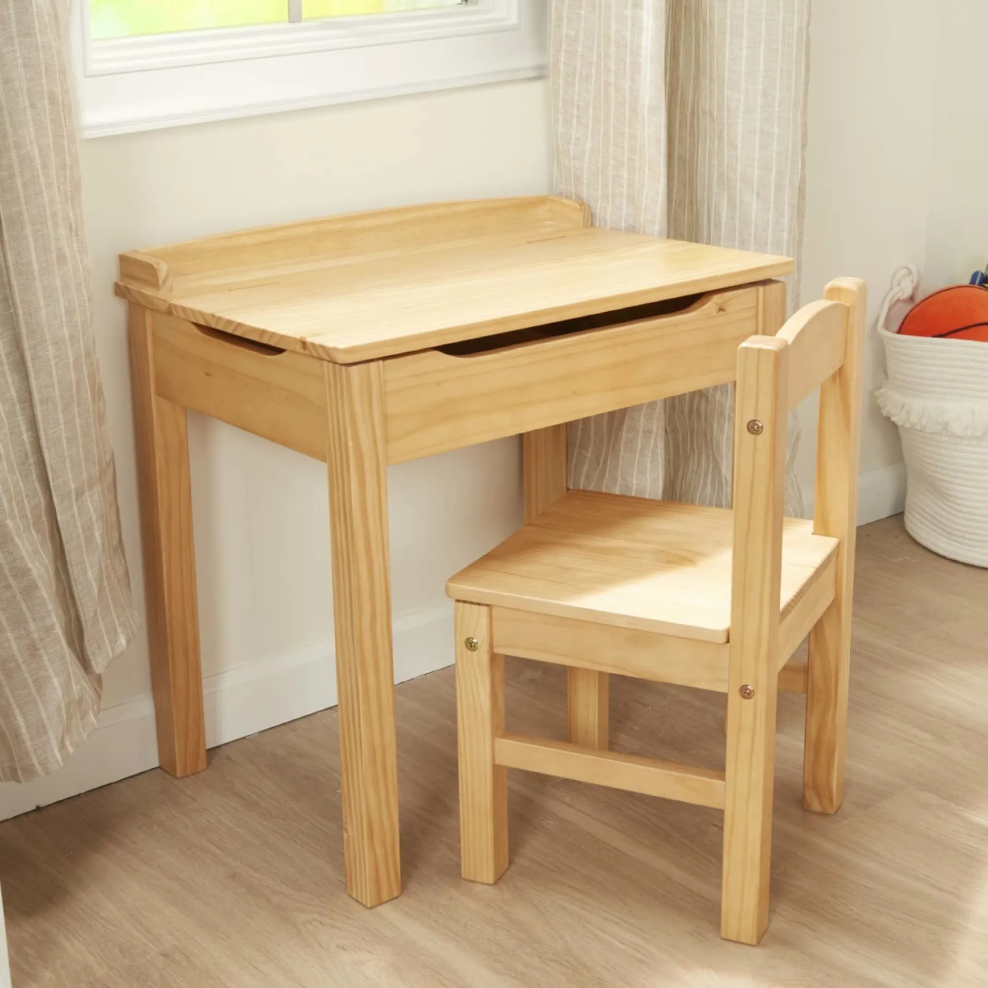 Child's Lift-Top Desk & Chair - Honey>Melissa & Doug Hot