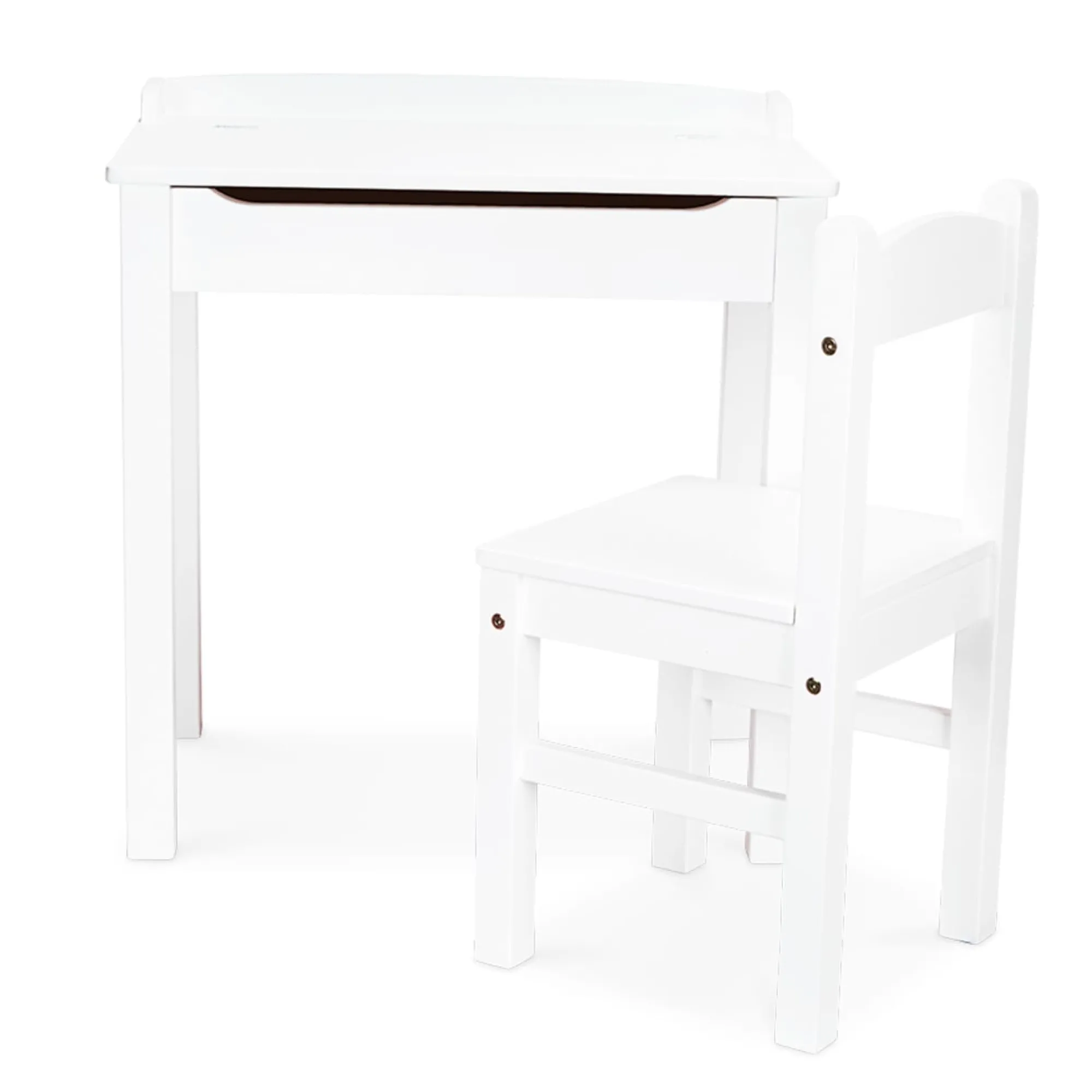 Child's Lift-Top Desk & Chair - White>Melissa & Doug Best