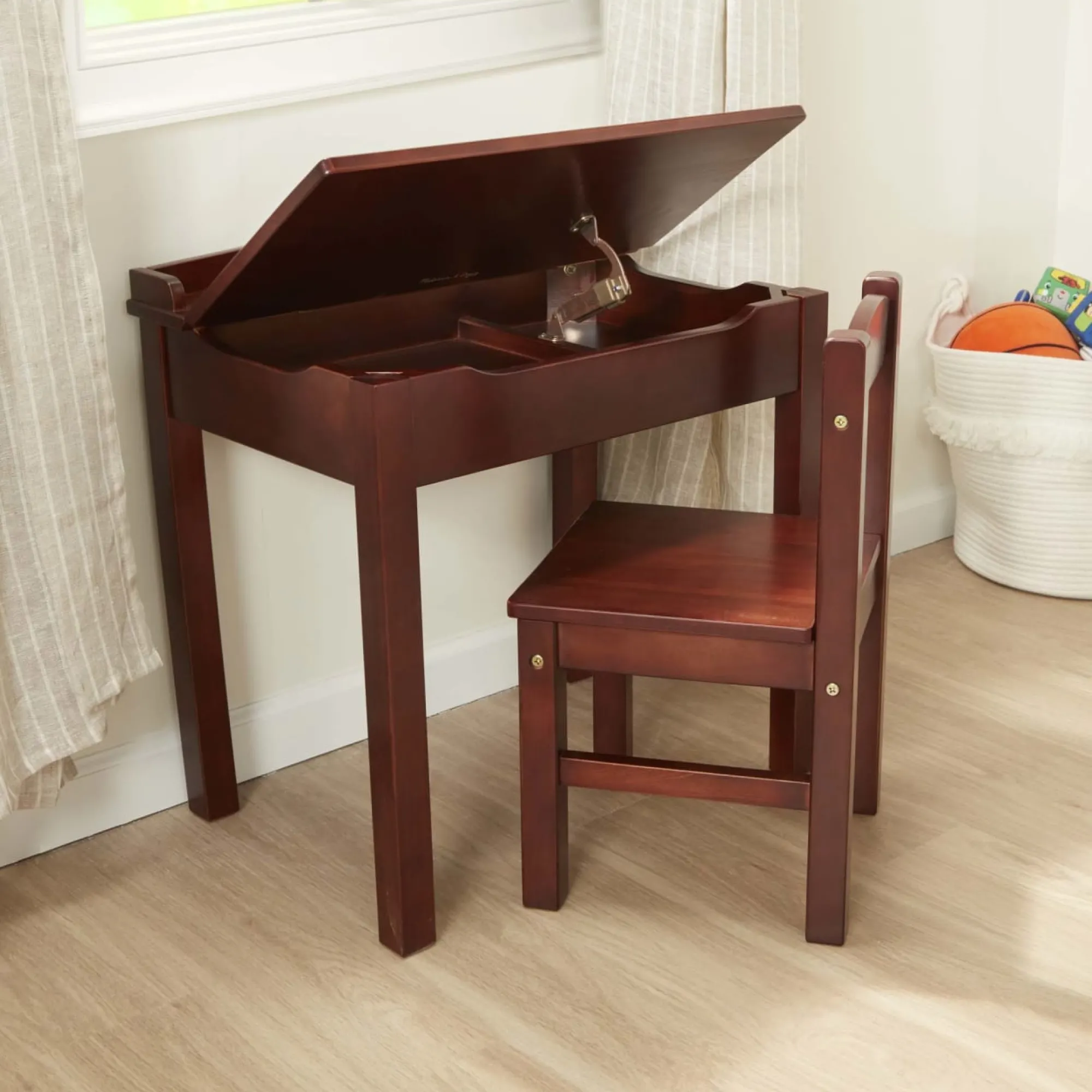 Child's Lift-Top Desk & Chair - Espresso>Melissa & Doug Hot
