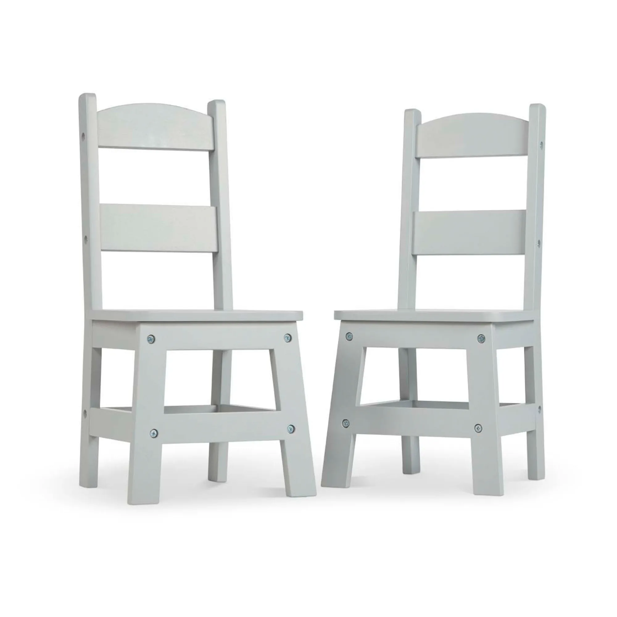 Child’s Wooden Chair Pair – Gray>Melissa & Doug Clearance