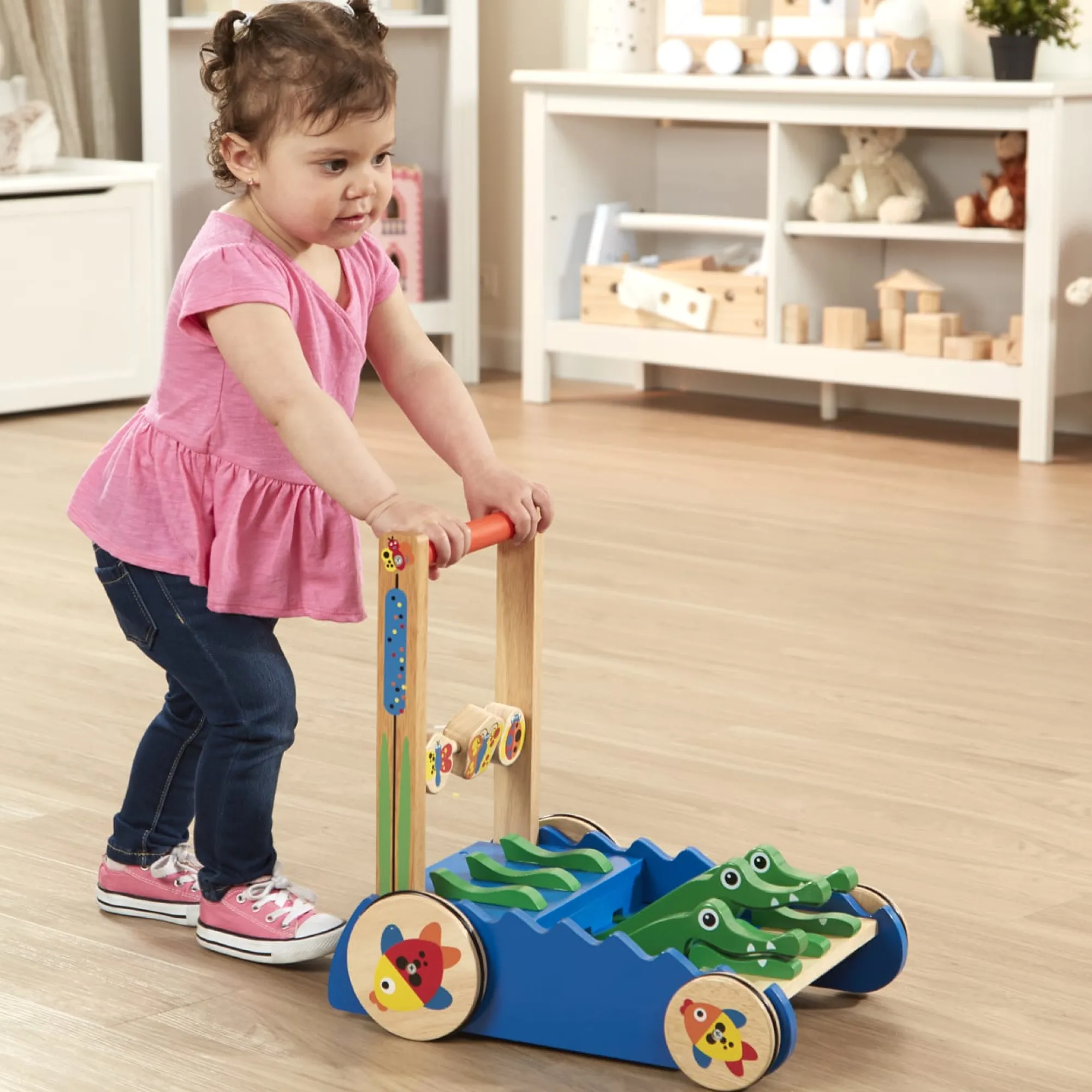 Chomp & Clack Alligator Push Toy>Melissa & Doug Outlet