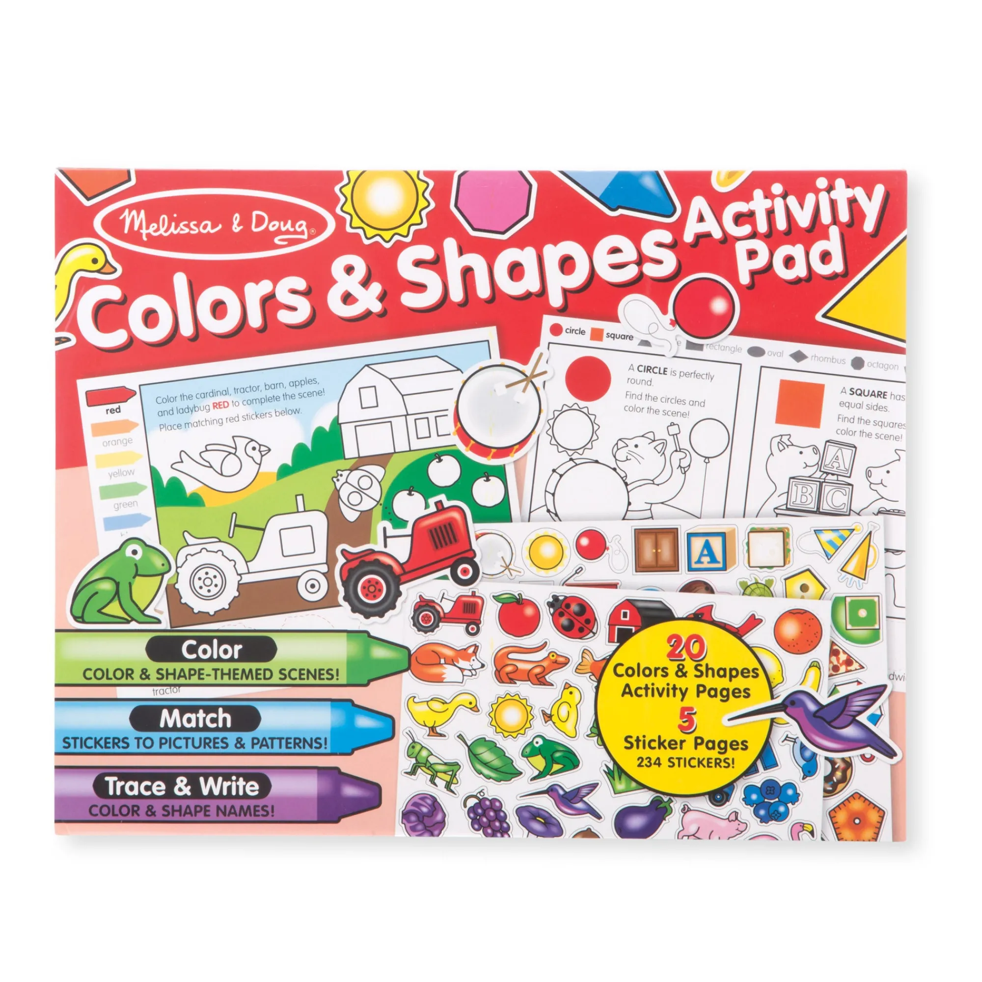 Colors & Shapes Activity Pad>Melissa & Doug Online