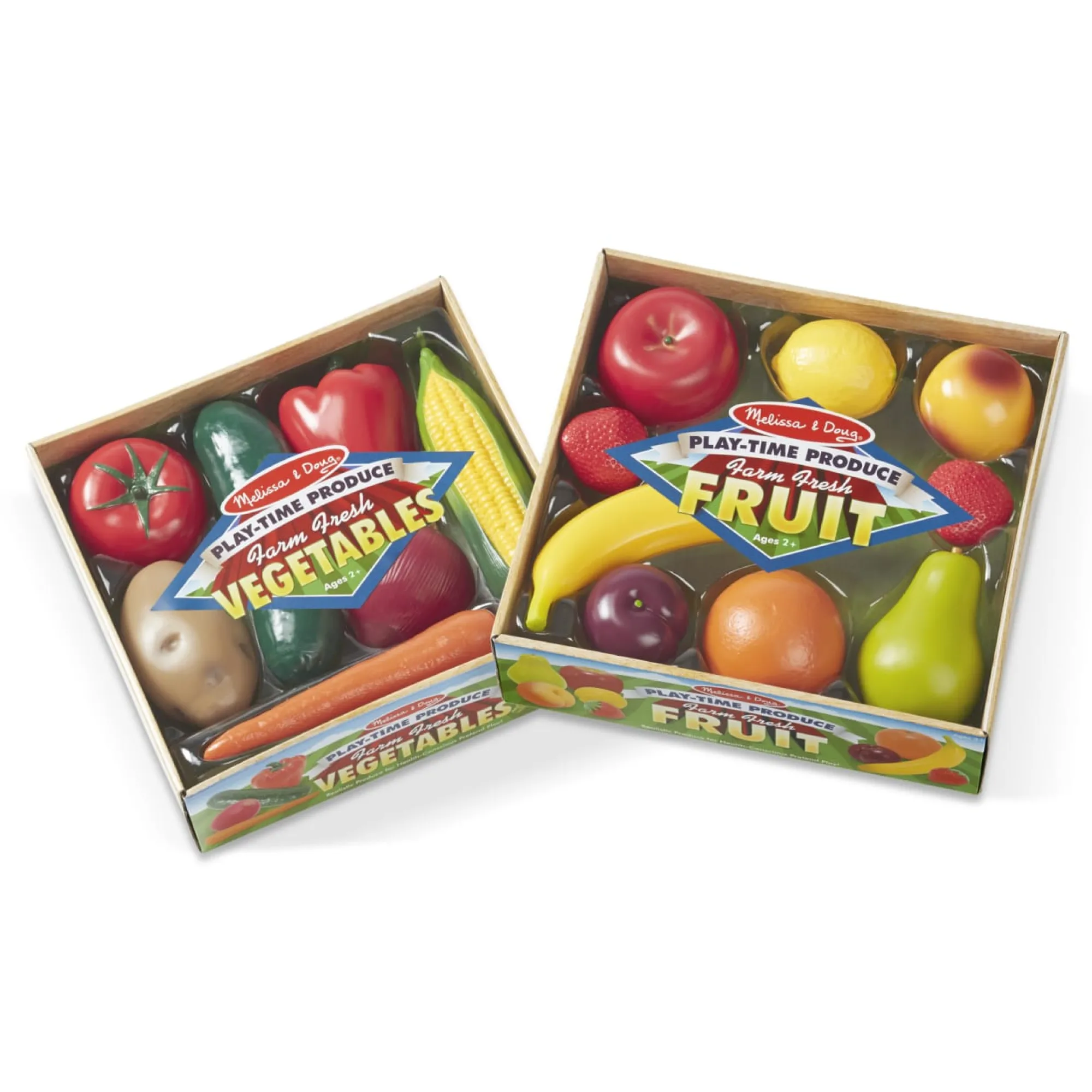 Combo Fruit & Veggies Set>Melissa & Doug New
