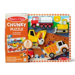 Construction Chunky Puzzle - 6 Pieces><noscript><img width=