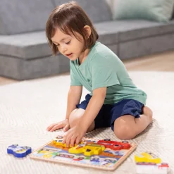 Construction Chunky Puzzle - 6 Pieces><noscript><img width=