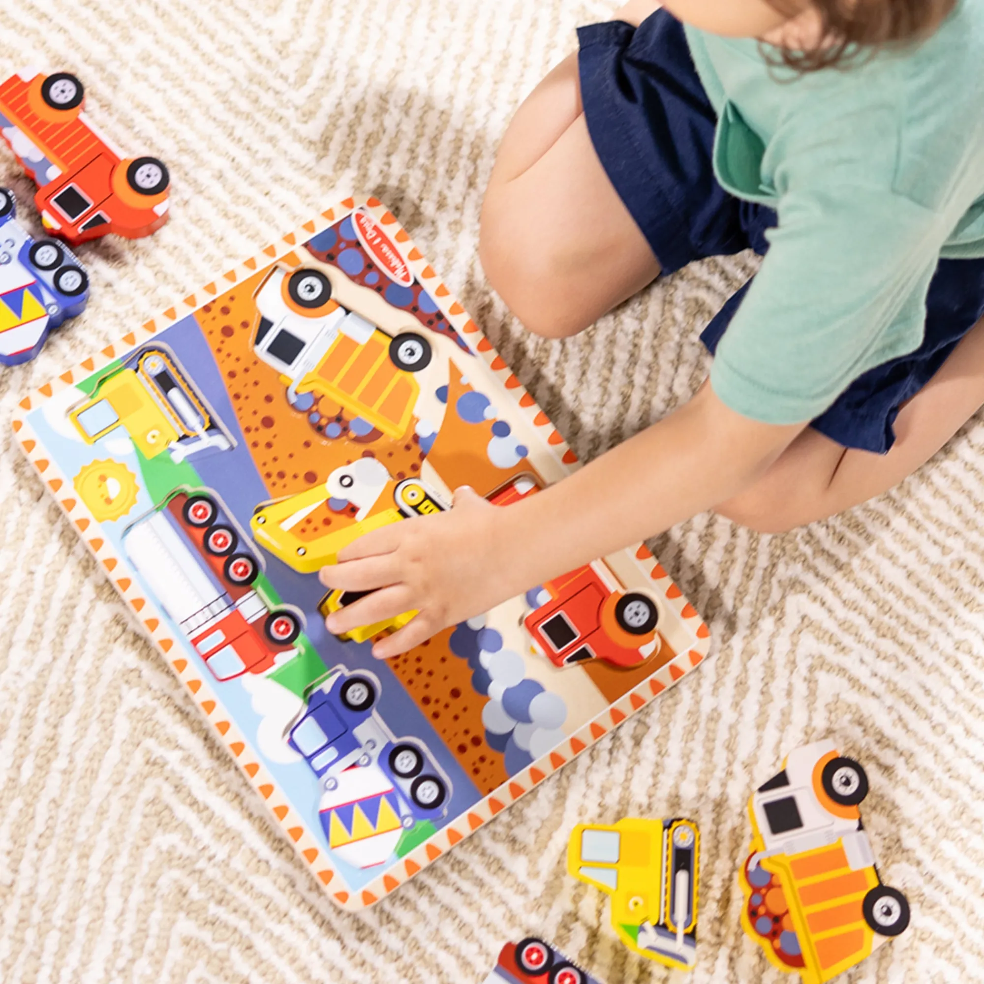 Construction Chunky Puzzle - 6 Pieces>Melissa & Doug Outlet