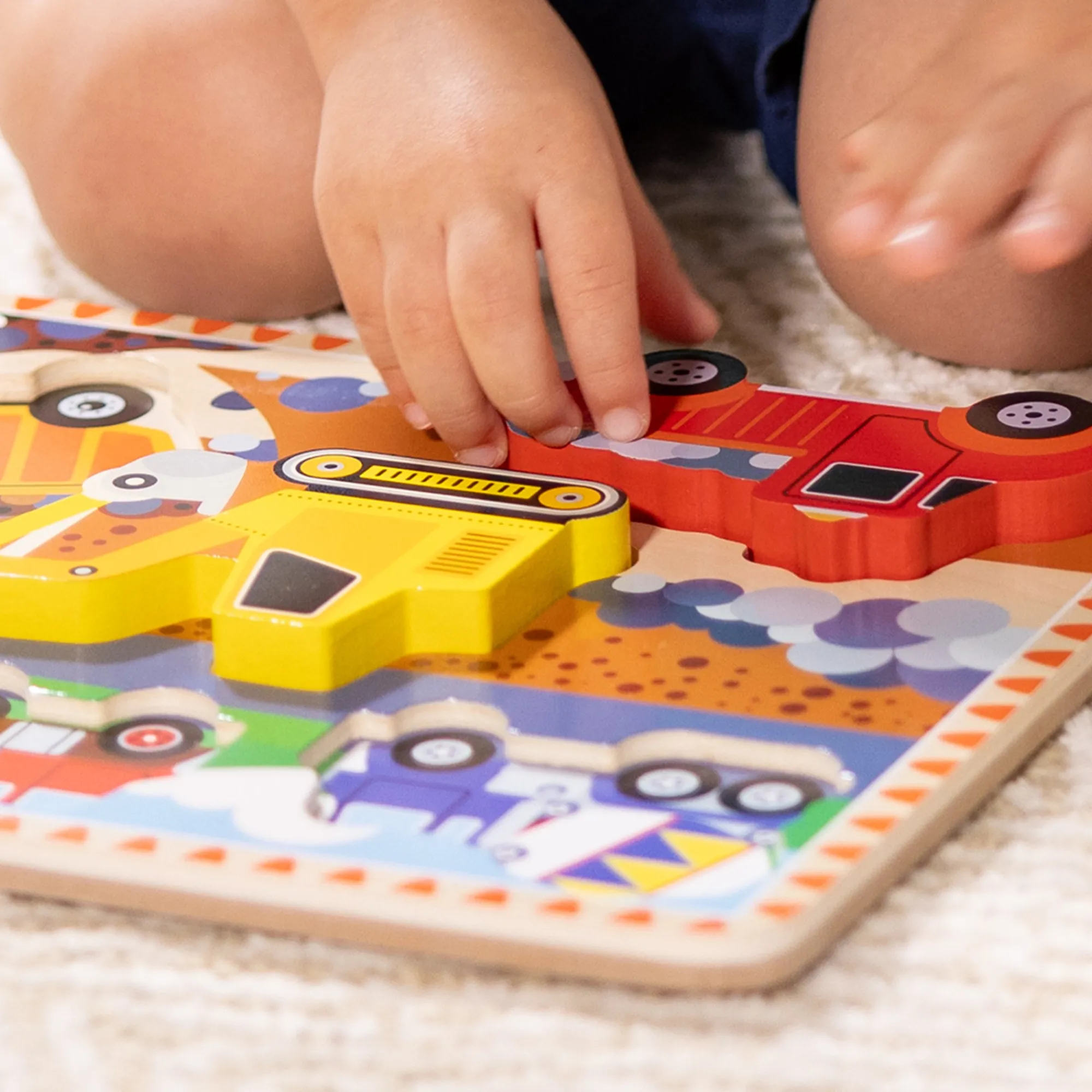 Construction Chunky Puzzle - 6 Pieces>Melissa & Doug Outlet